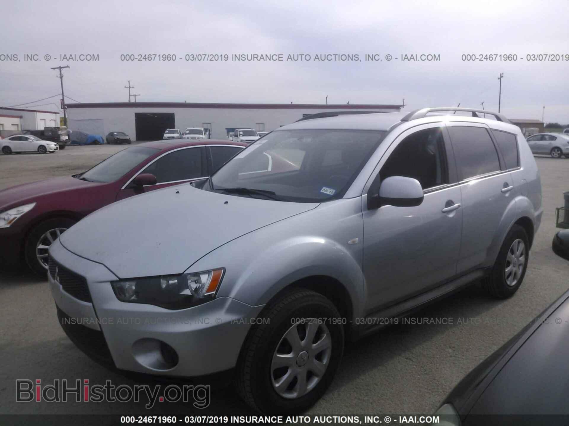 2012 MITSUBISHI OUTLANDER - VIN: JA4AS2AW3CU008744 - Фото 2