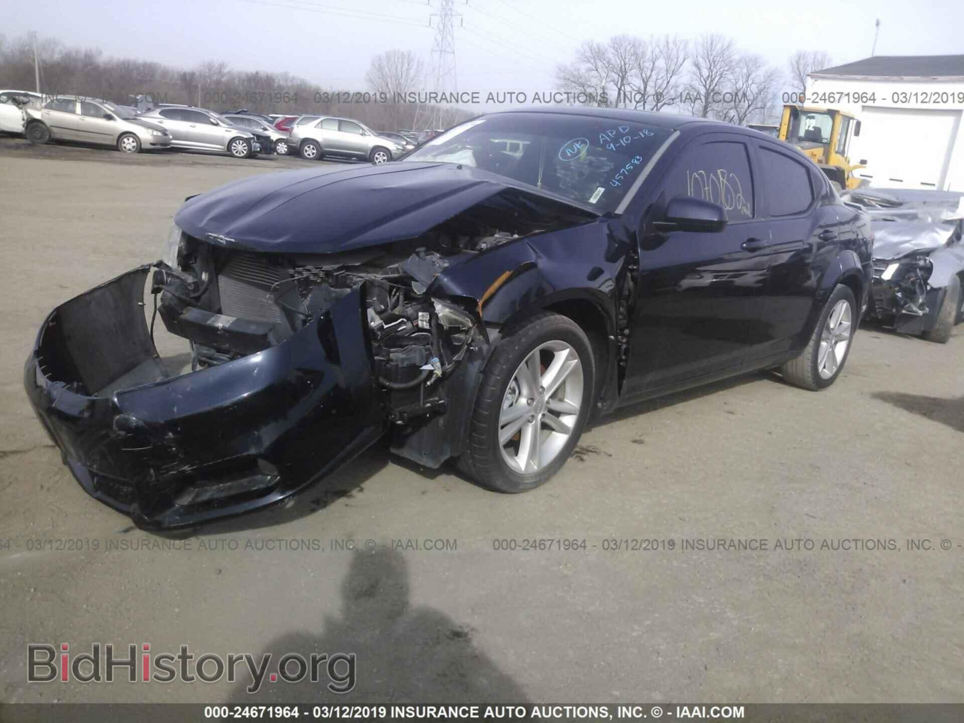 2011 DODGE AVENGER - VIN: 1B3BD1FG3BN585381 - Фото 2