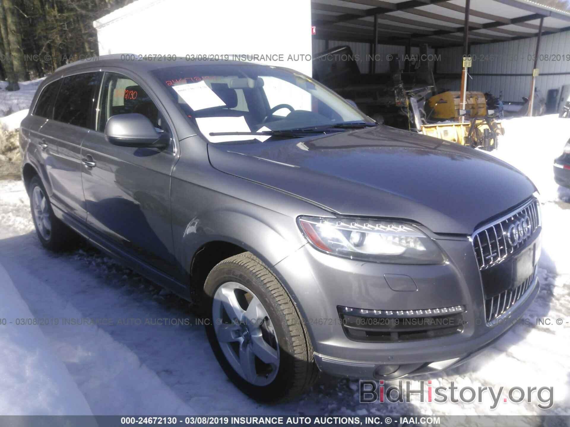 Photo WA1LMAFE4CD008989 - AUDI Q7 2012