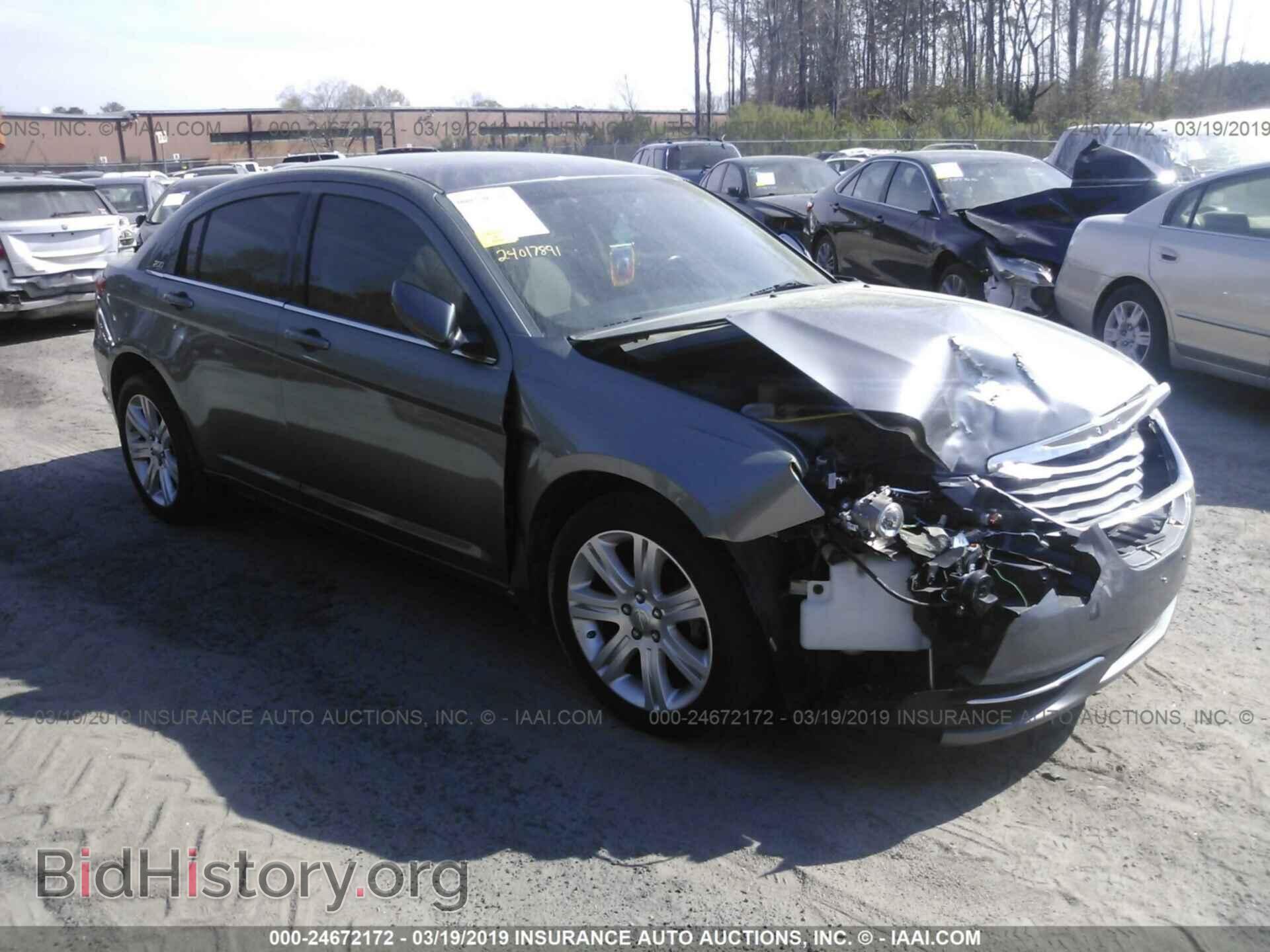 Фотография 1C3CCBBB7CN299562 - CHRYSLER 200 2012