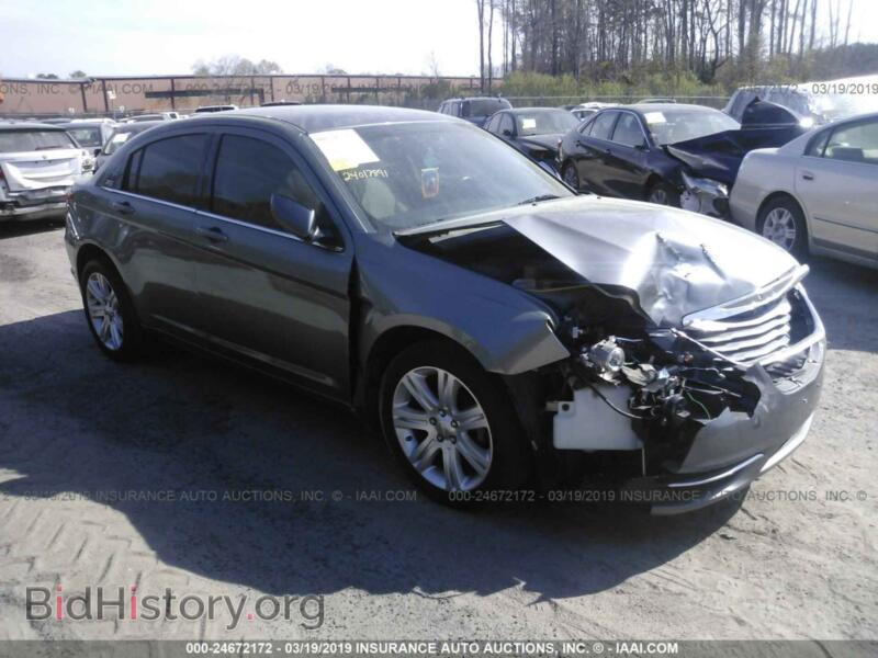 2012 Chrysler 200 Touring (VIN 1C3CCBBB7CN299562) — фото 1 из 10, IAAI, повреждение: правая передняя часть