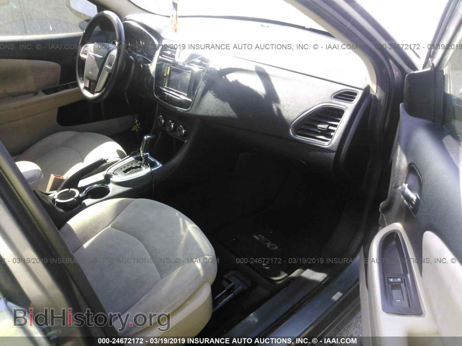 2012 CHRYSLER 200 - VIN: 1C3CCBBB7CN299562 - Фото 5