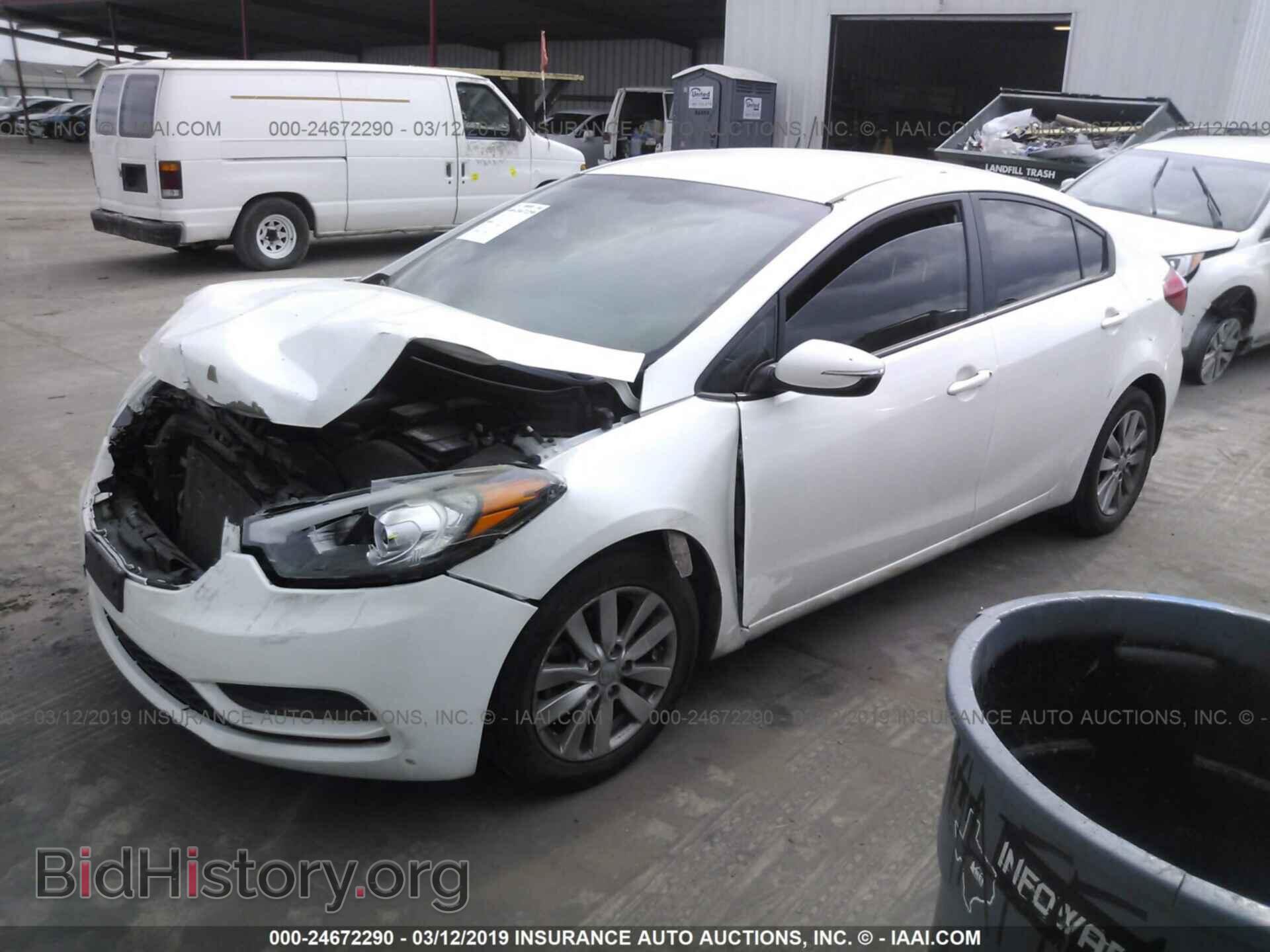 2014 KIA FORTE - VIN: KNAFX4A64E5204095 - Фото 2