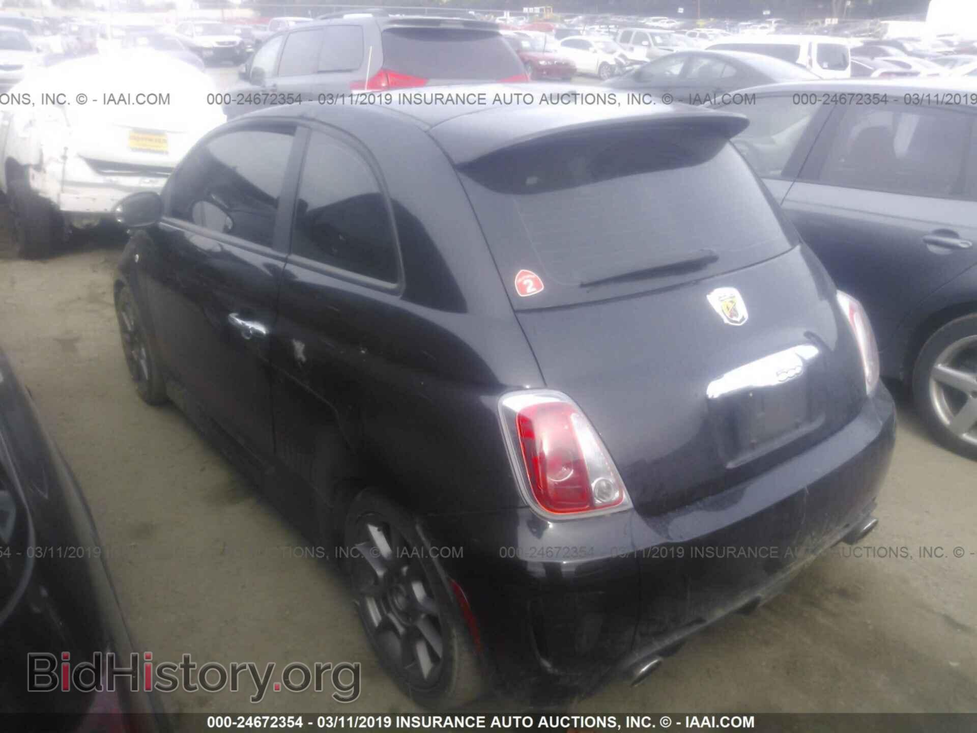 2012 FIAT 500 - VIN: 3C3CFFFH4CT351937 - Фото 3