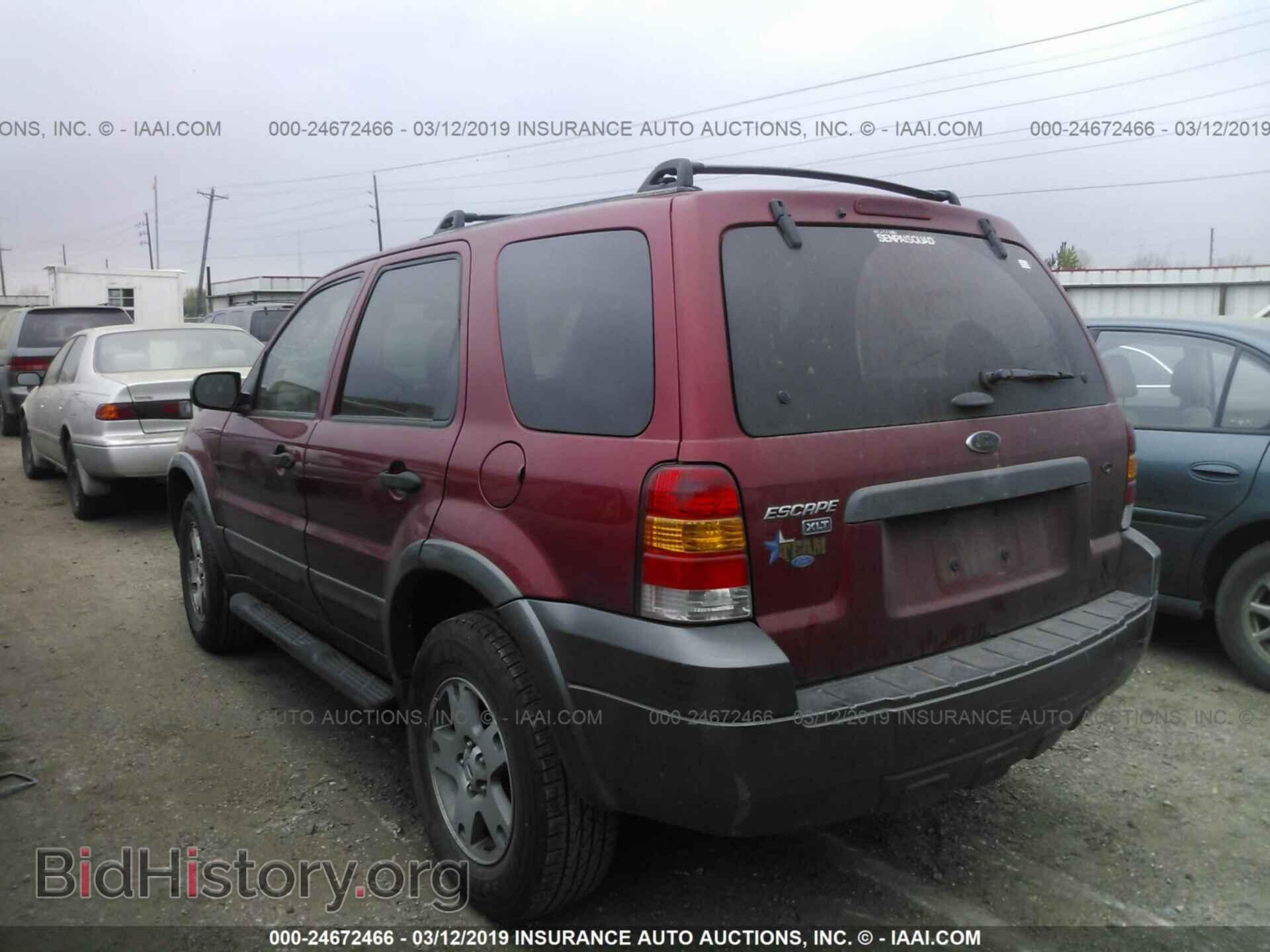 2005 FORD ESCAPE - VIN: 1FMYU03135KB10527 - Фото 3
