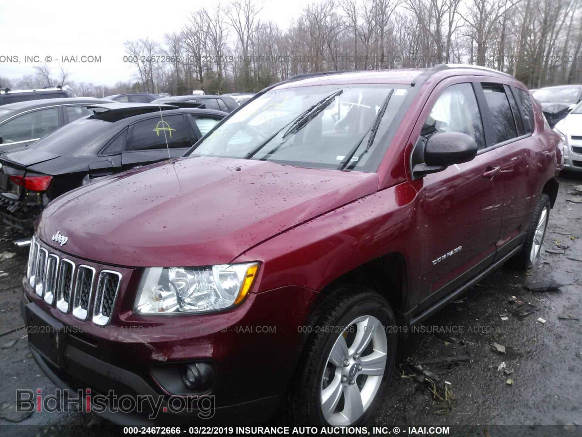 2012 JEEP COMPASS - VIN: 1C4NJCEB5CD601156 - Фото 2