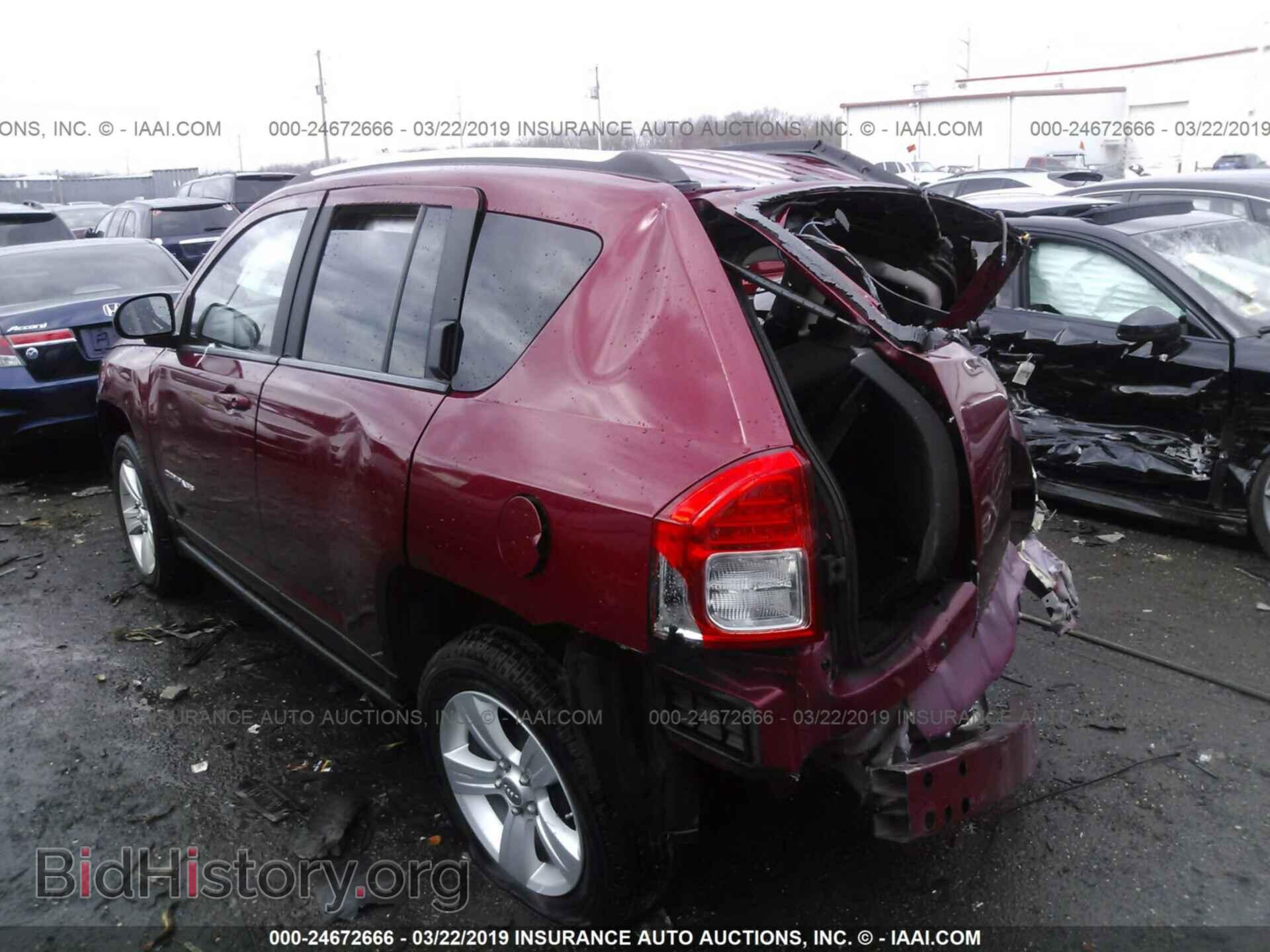 2012 JEEP COMPASS - VIN: 1C4NJCEB5CD601156 - Фото 3