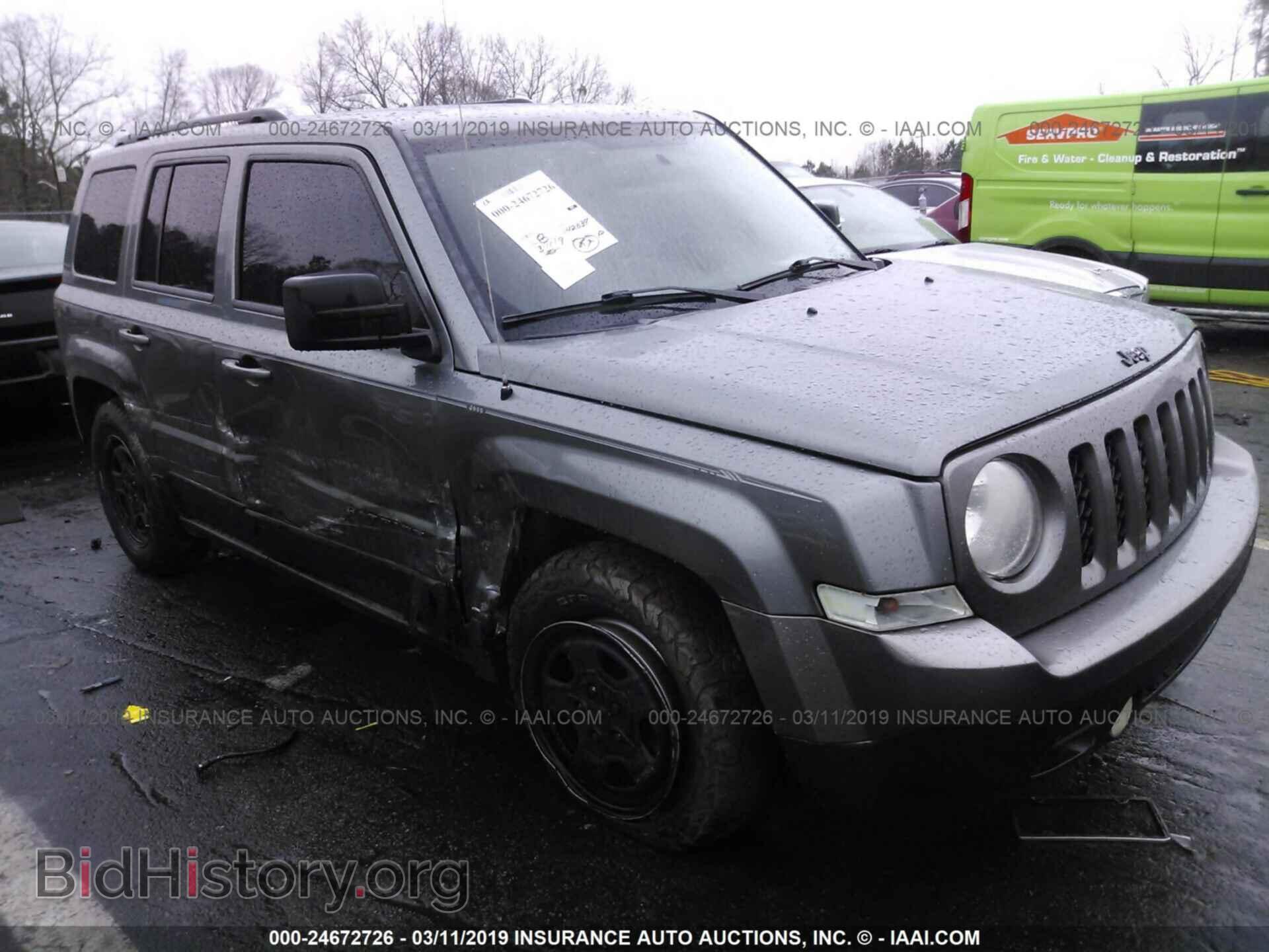 Фотография 1C4NJPBA6CD590817 - JEEP PATRIOT 2012