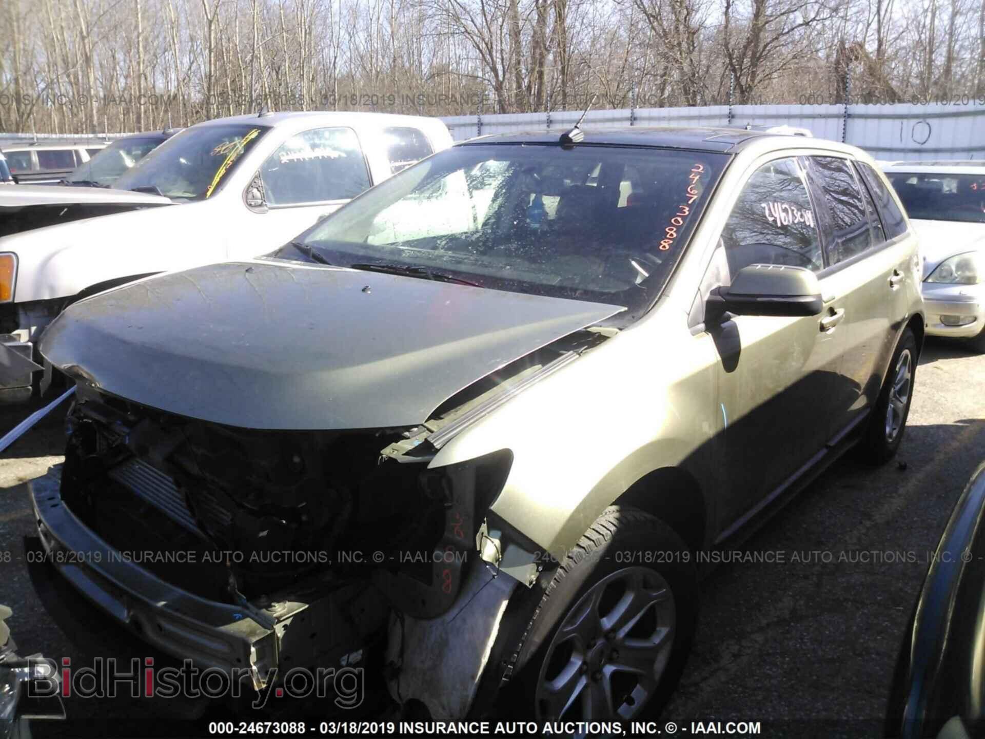 2013 FORD EDGE - VIN: 2FMDK3J94DBB87804 - Фото 2