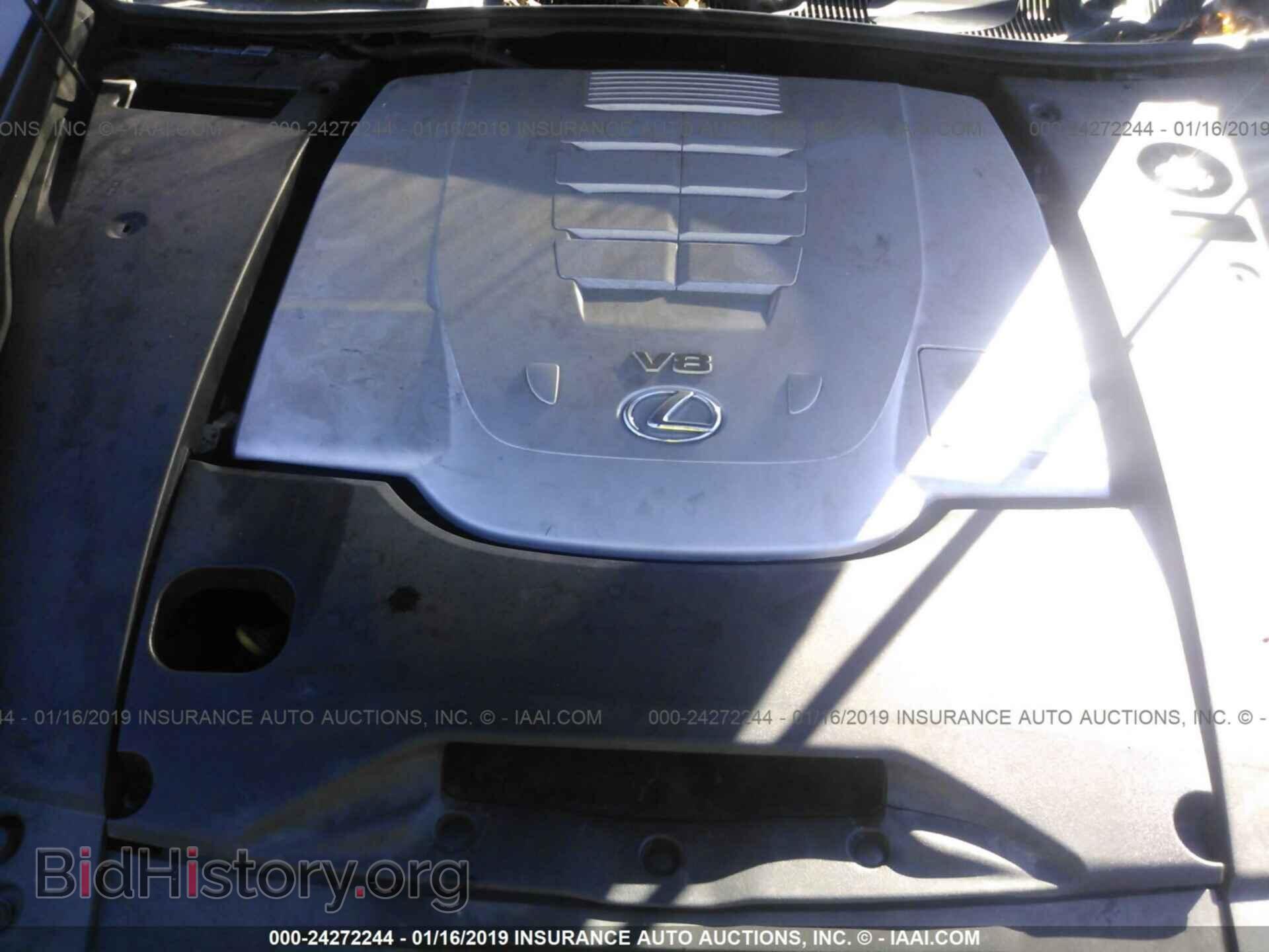 2007 LEXUS LS - VIN: JTHBL46F875038025 - Фото 10