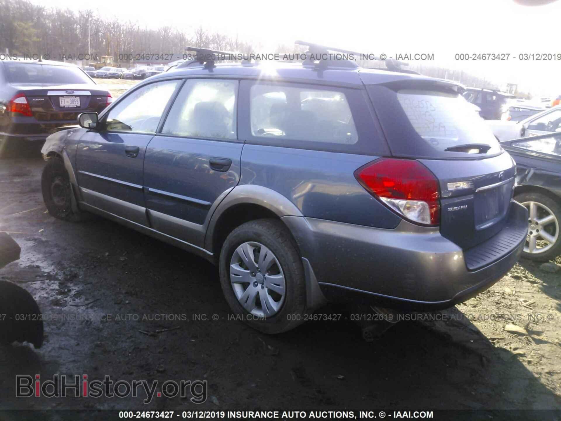 2008 SUBARU OUTBACK - VIN: 4S4BP60C687312176 - Фото 3