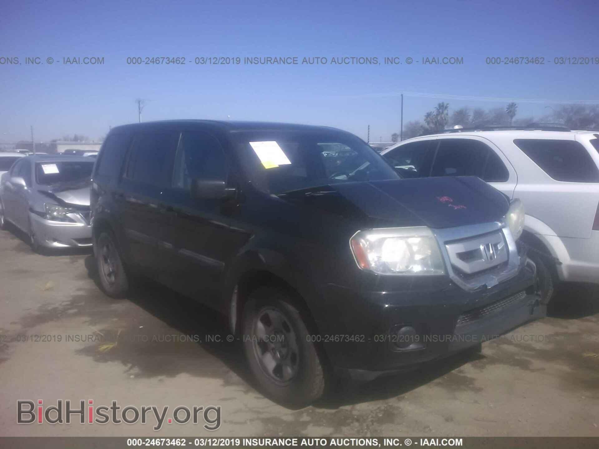 Фотография 5FNYF4H22BB073292 - HONDA PILOT 2011