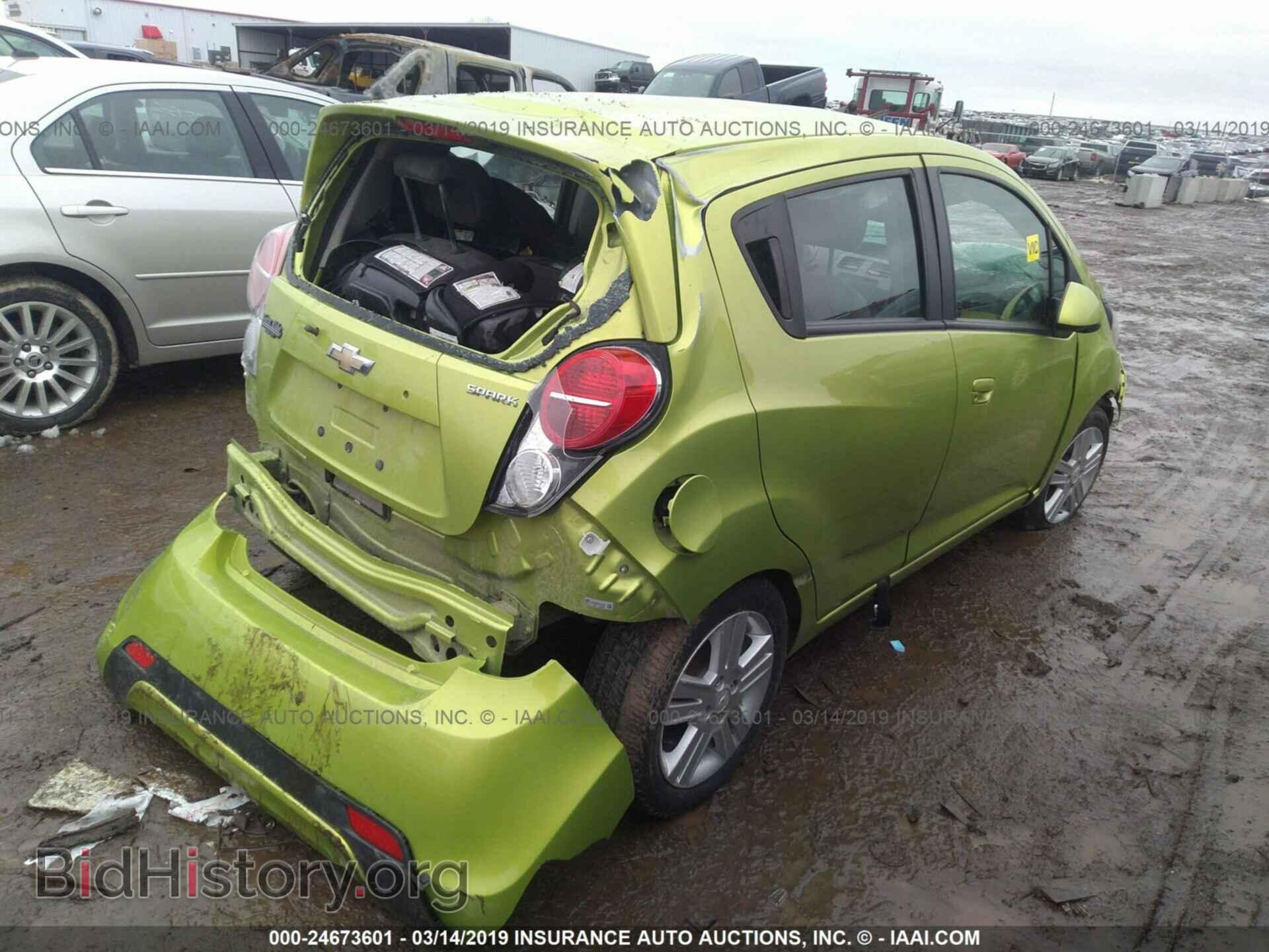 2013 CHEVROLET SPARK - VIN: KL8CD6S96DC512018 - Фото 4