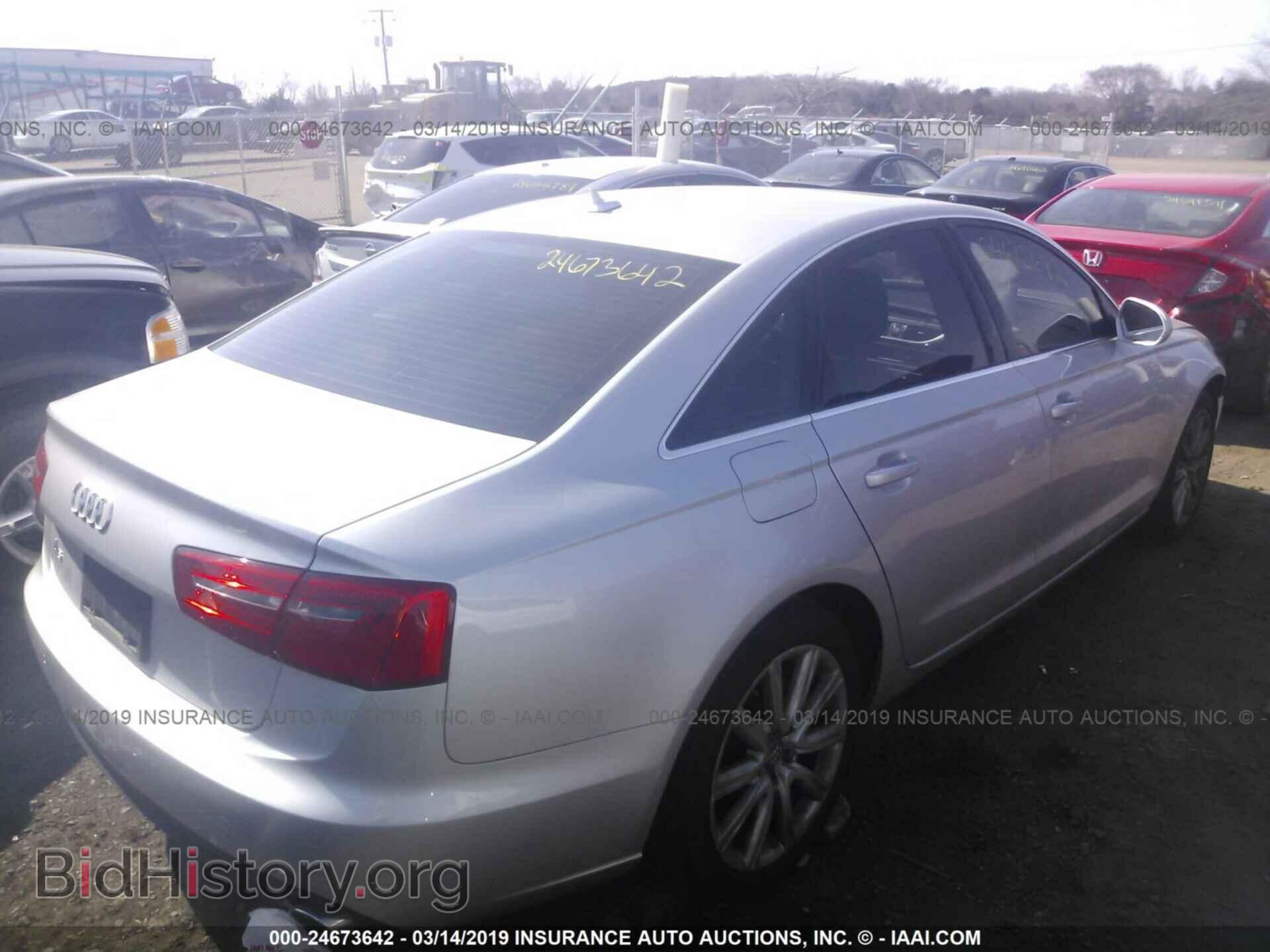 2013 AUDI A6 - VIN: WAUGFAFC8DN103368 - Photo 4