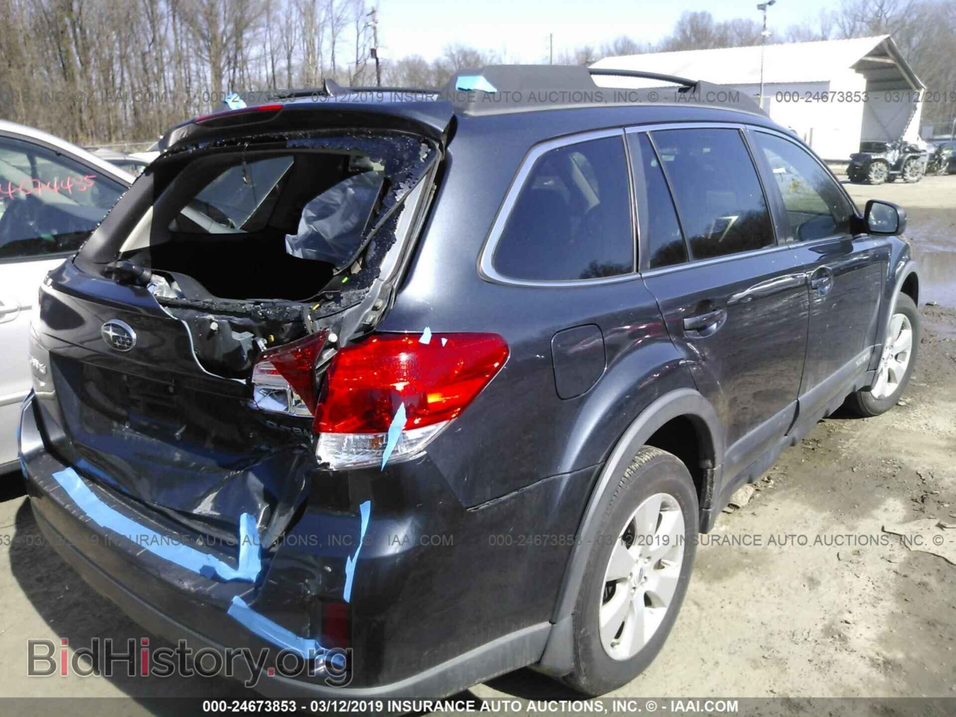2012 SUBARU OUTBACK - VIN: 4S4BRBKC8C3294800 - Фото 4