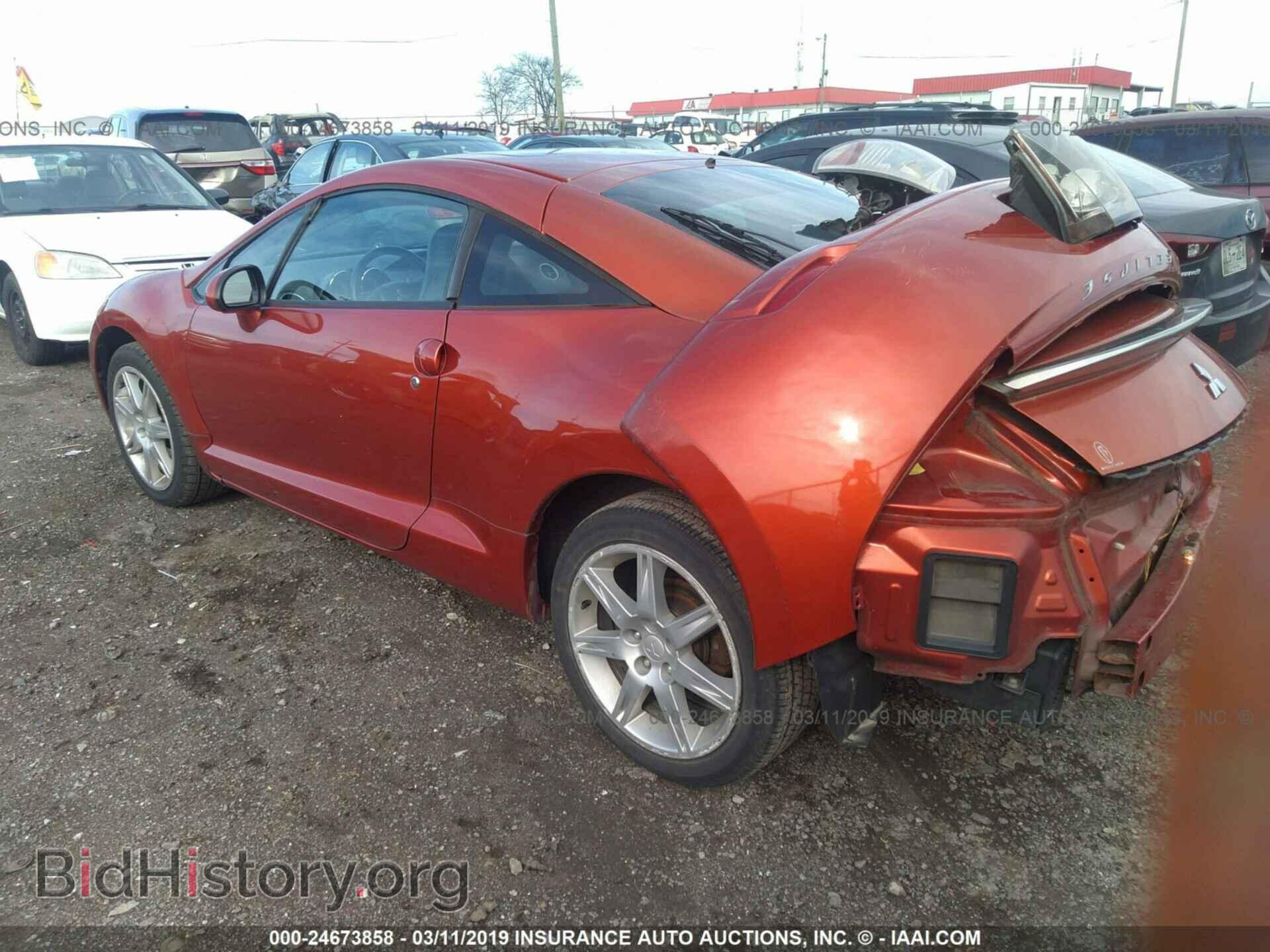 2007 MITSUBISHI ECLIPSE - VIN: 4A3AK64F87E073403 - Фото 3