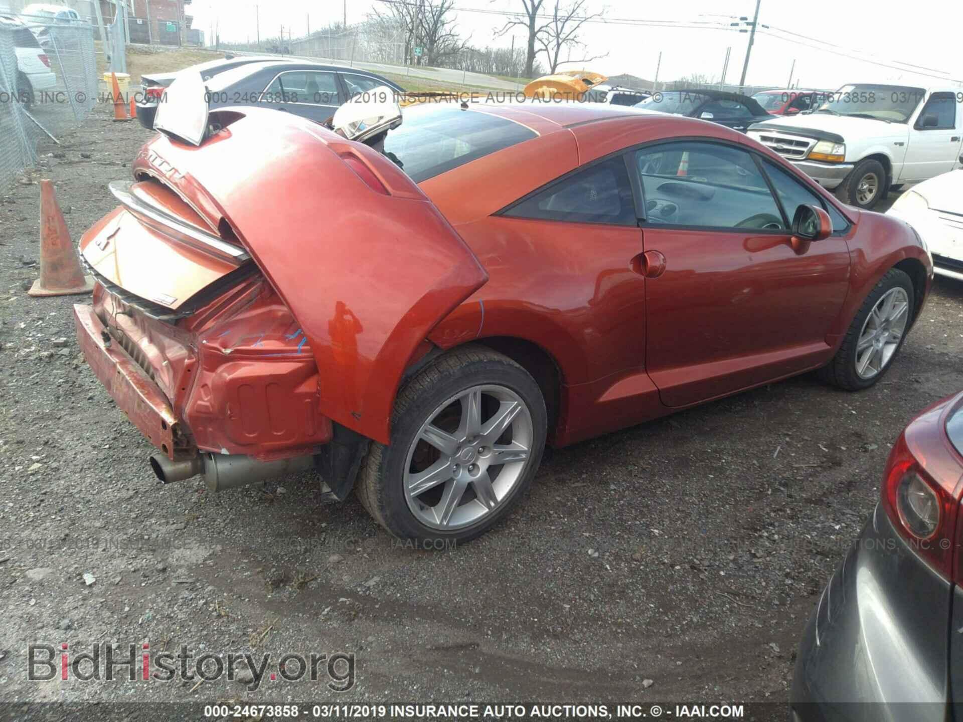 2007 MITSUBISHI ECLIPSE - VIN: 4A3AK64F87E073403 - Фото 4