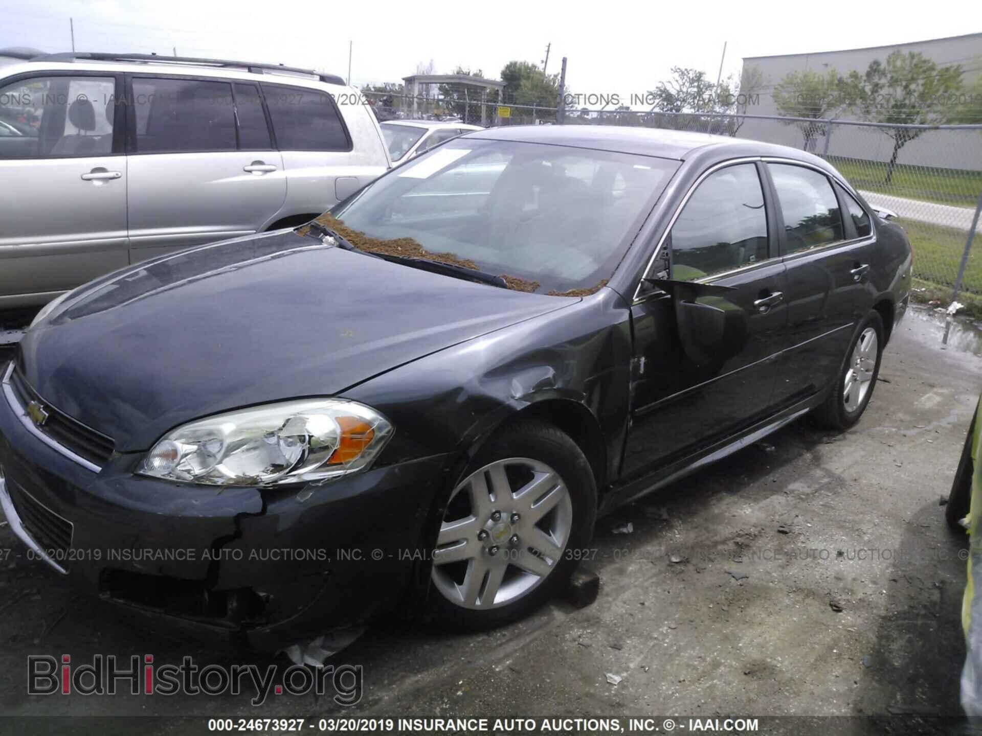 2011 CHEVROLET IMPALA - VIN: 2G1WB5EK7B1208453 - Фото 2