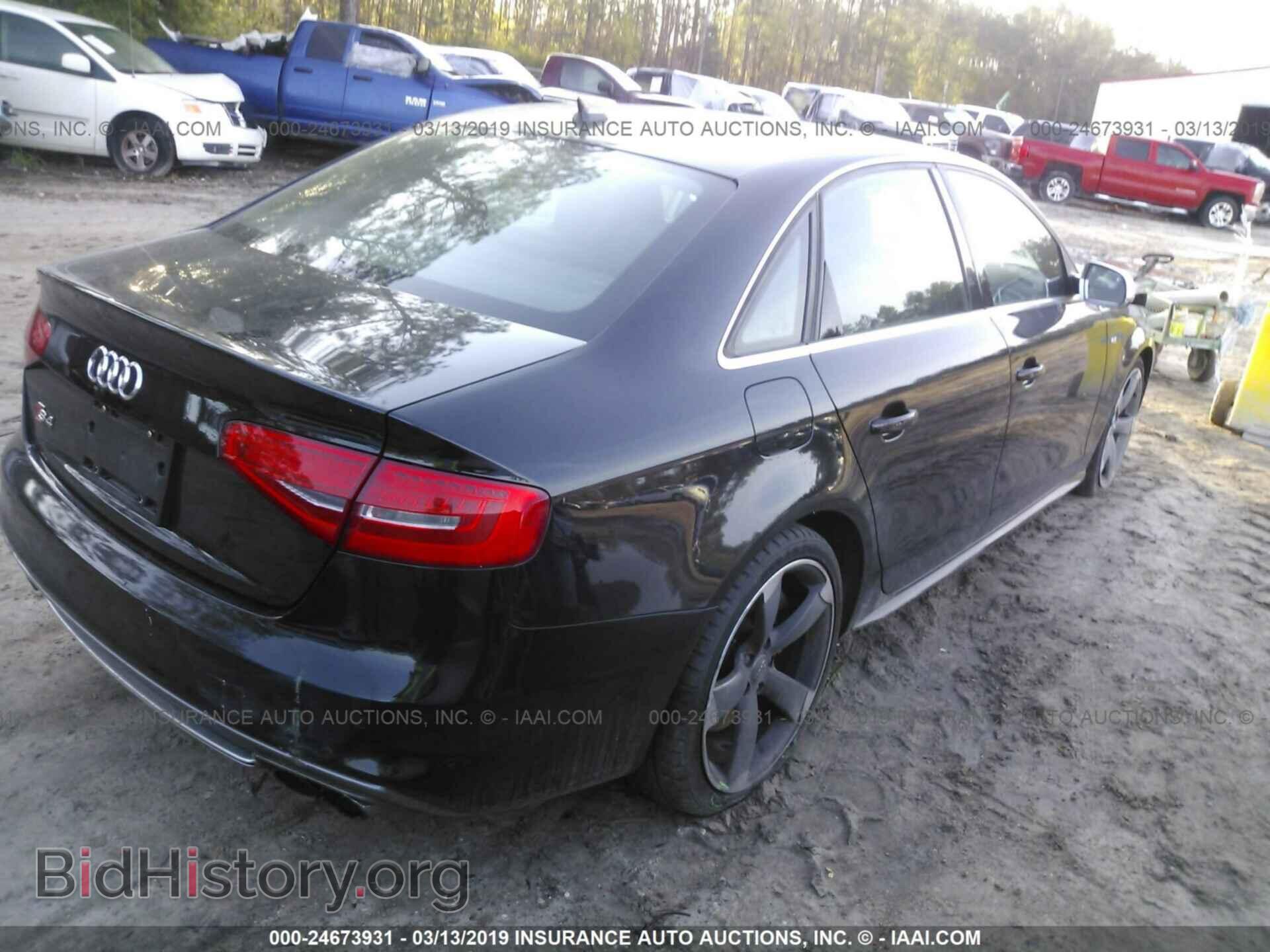 2014 AUDI S4 - VIN: WAUDGAFL7EA042328 - Фото 4
