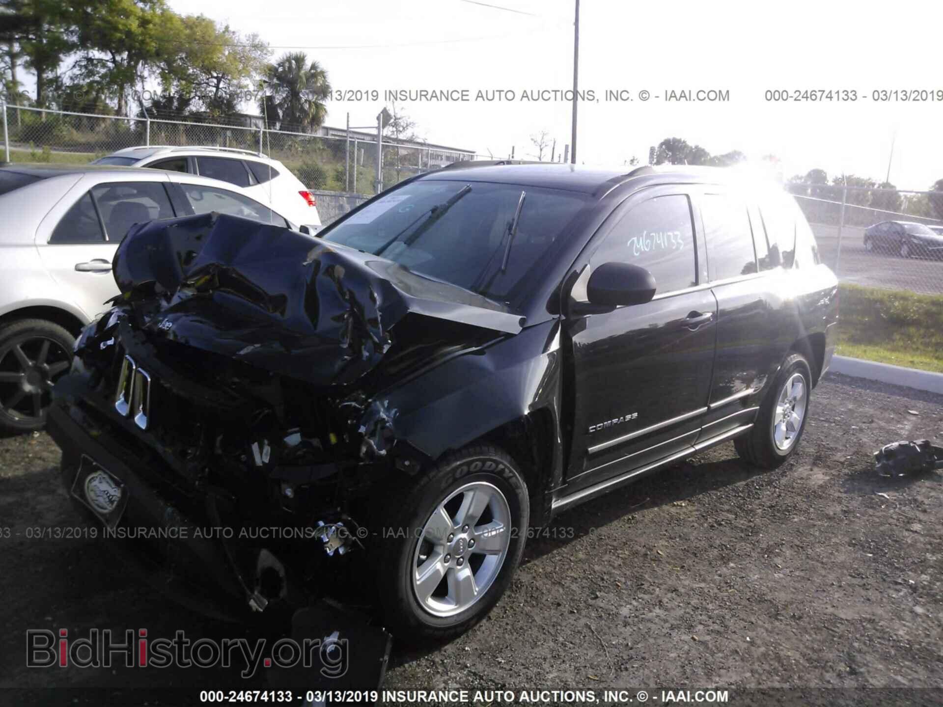 2014 JEEP COMPASS - VIN: 1C4NJCBA9ED545527 - Photo 2