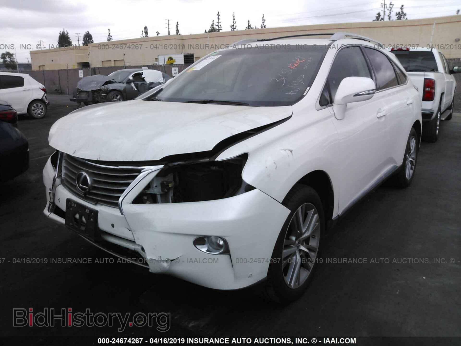 2015 LEXUS RX - VIN: 2T2ZK1BA2FC191525 - Фото 2