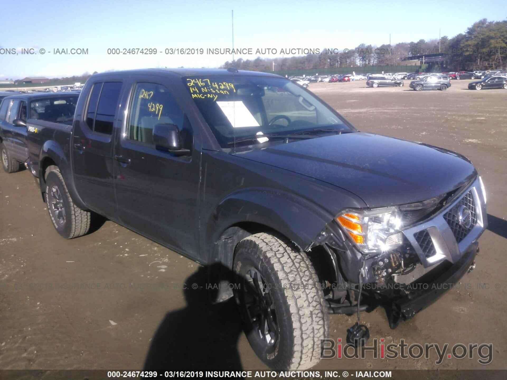 Photo 1N6AD0EV7EN765078 - NISSAN FRONTIER 2014