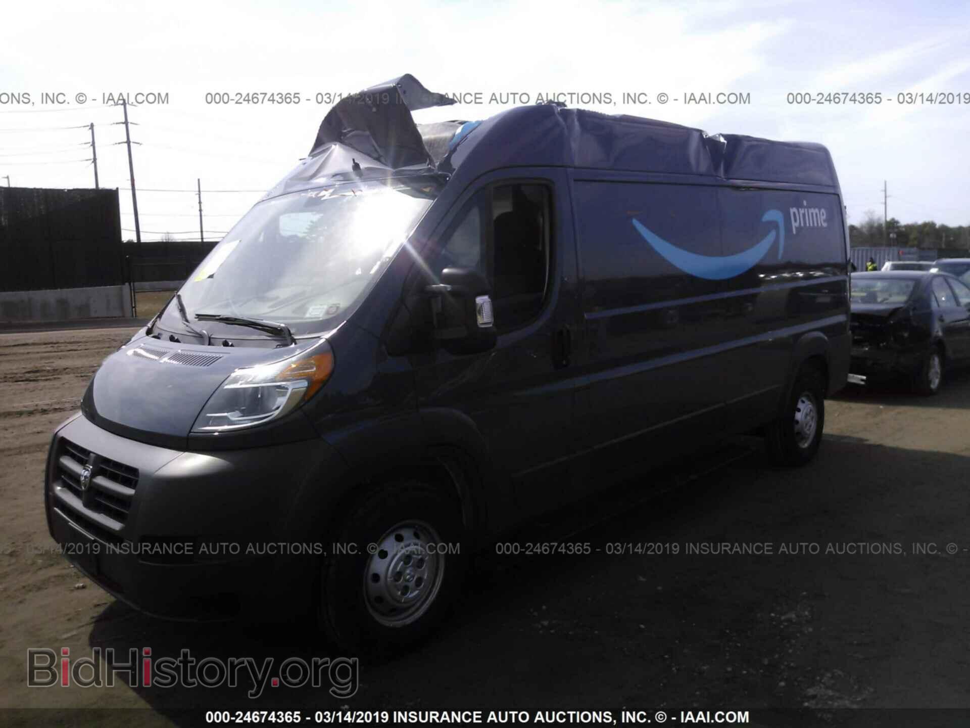 2018 RAM PROMASTER CARGO VAN - VIN: 3C6TRVDG1JE161349 - Фото 2