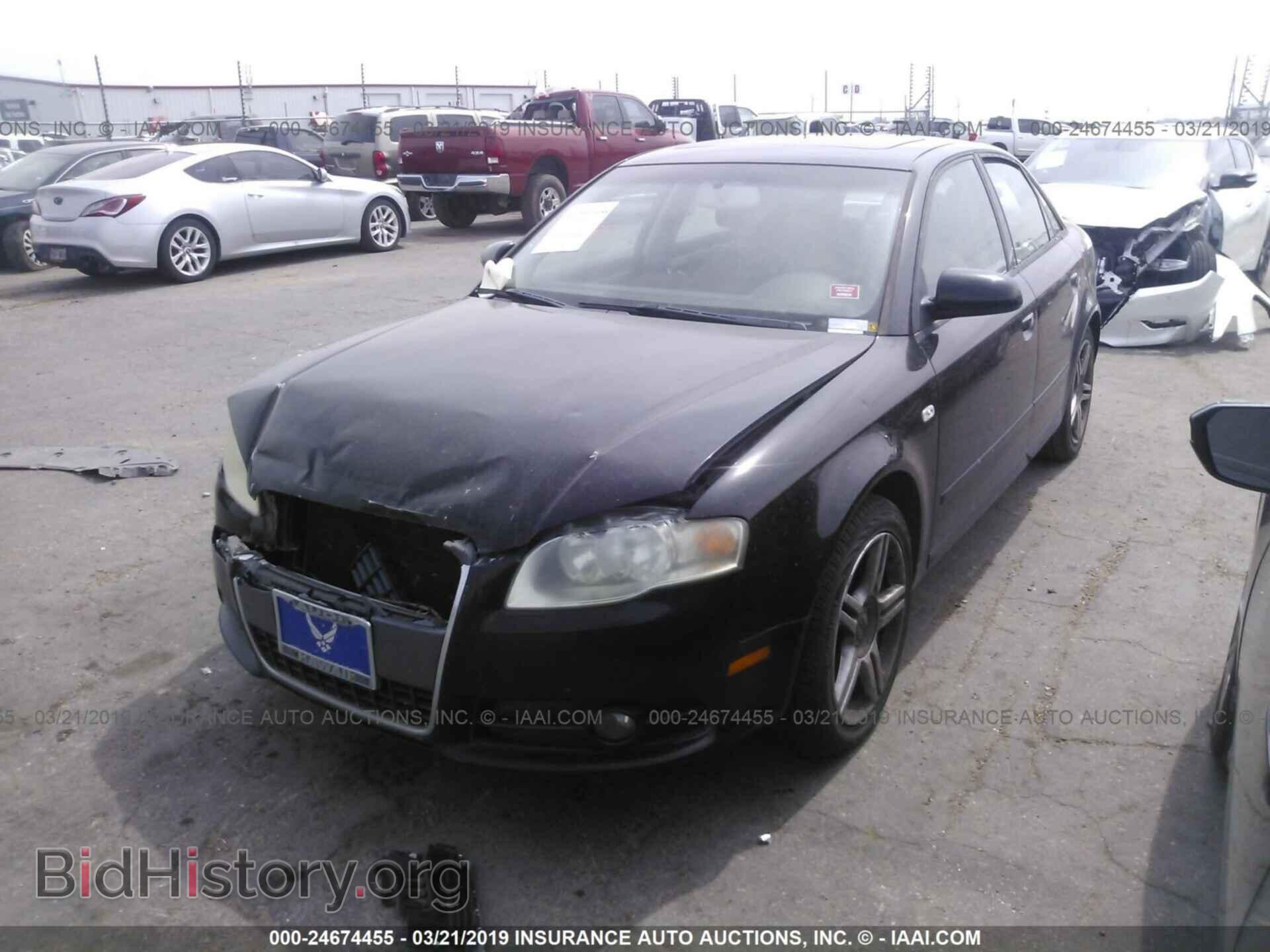 2008 AUDI A4 - VIN: WAUAF78E98A092580 - Фото 2