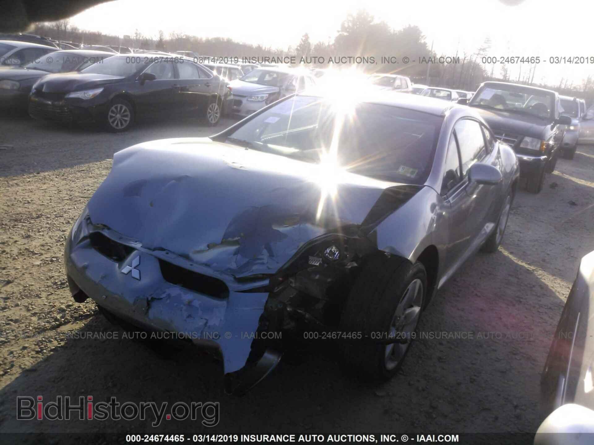 2007 MITSUBISHI ECLIPSE - VIN: 4A3AK24F67E013502 - Photo 2
