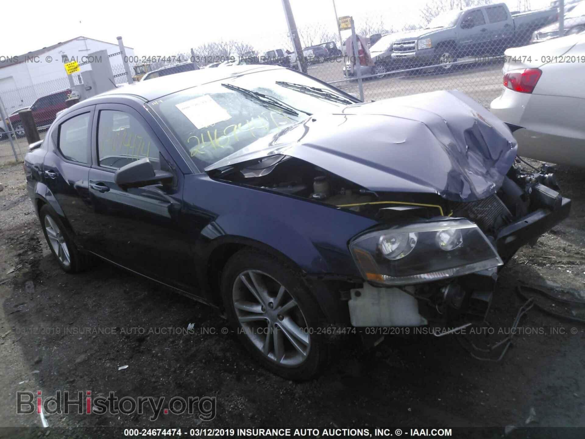 Photo 1C3CDZAG8DN769084 - DODGE AVENGER 2013