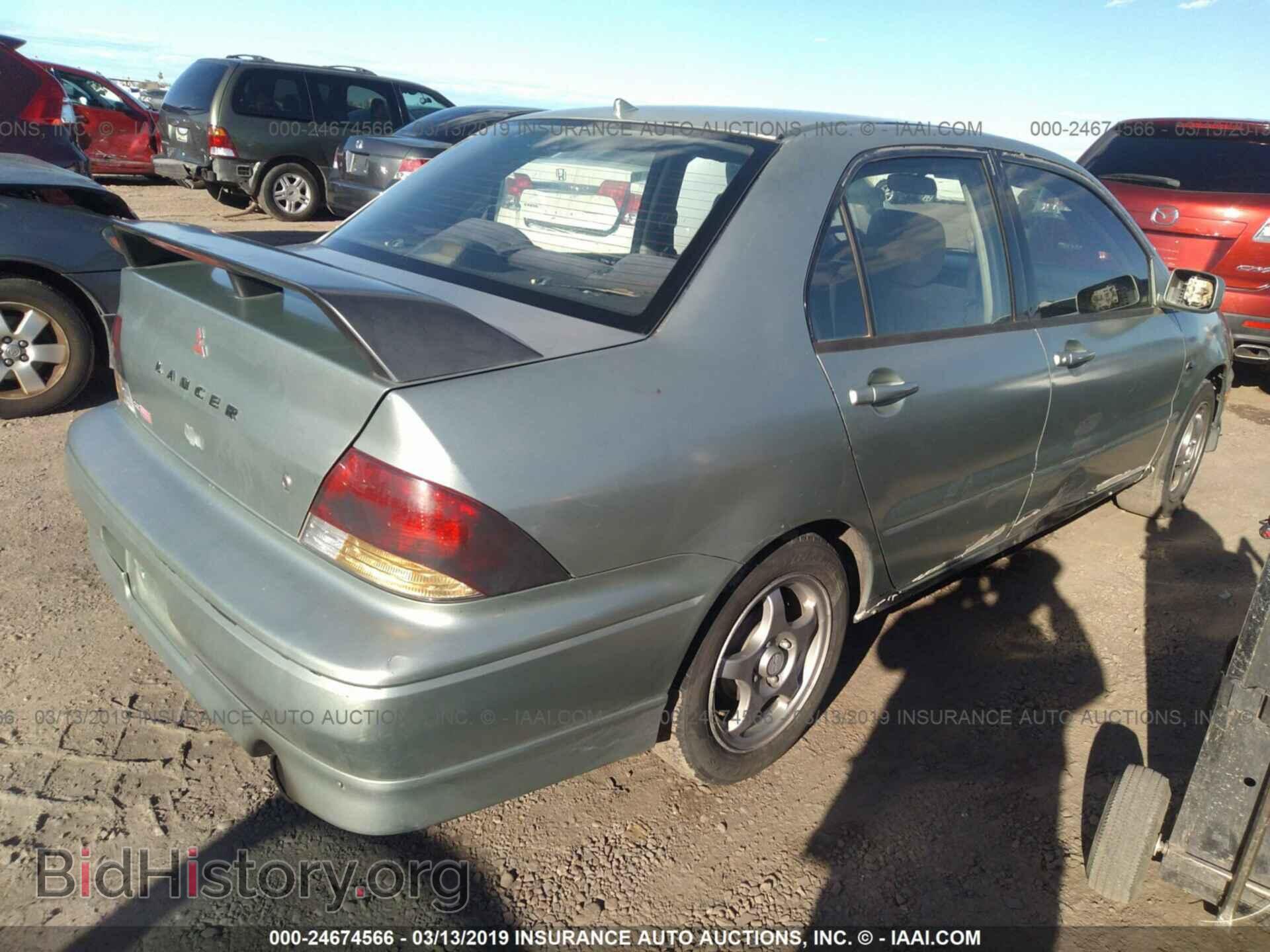 2003 MITSUBISHI LANCER - VIN: JA3AJ86E83U006613 - Фото 4