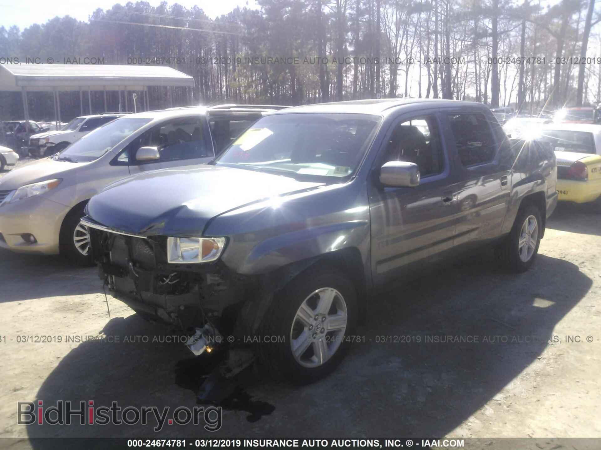 2011 HONDA RIDGELINE - VIN: 5FPYK1F55BB007799 - Photo 2