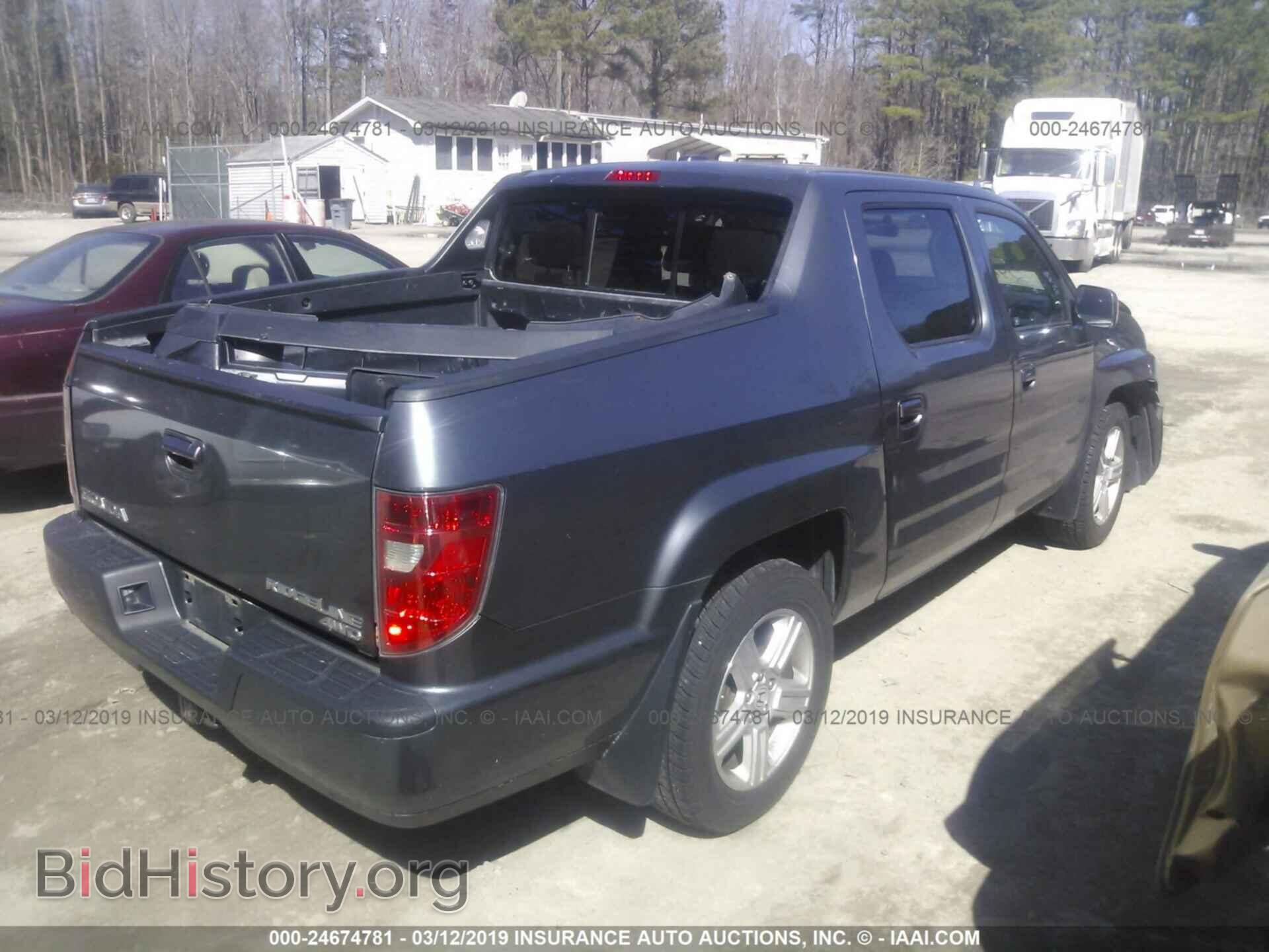 2011 HONDA RIDGELINE - VIN: 5FPYK1F55BB007799 - Photo 4