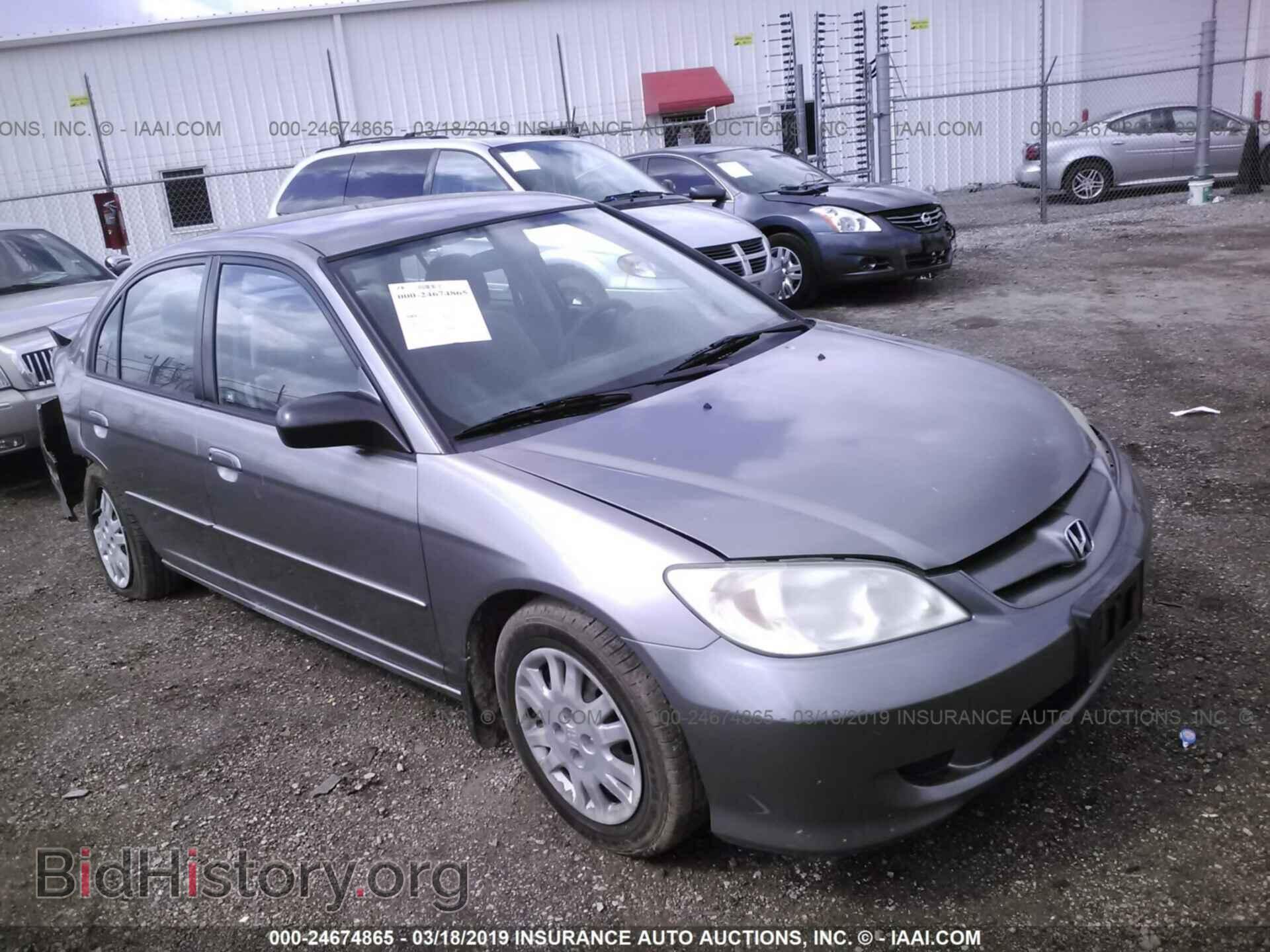 Photo JHMES16545S003793 - HONDA CIVIC 2005