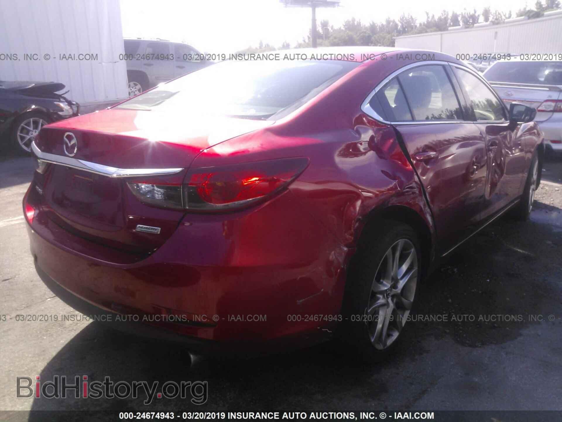 2014 MAZDA 6 - VIN: JM1GJ1V60E1153686 - Фото 6