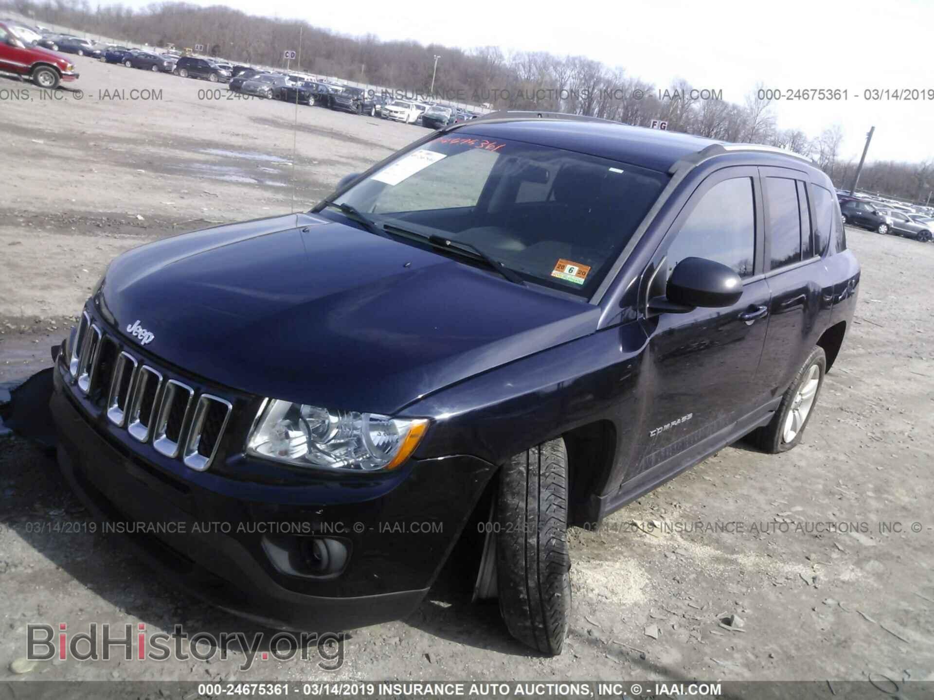 2011 JEEP COMPASS - VIN: 1J4NF1FB4BD187848 - Фото 2