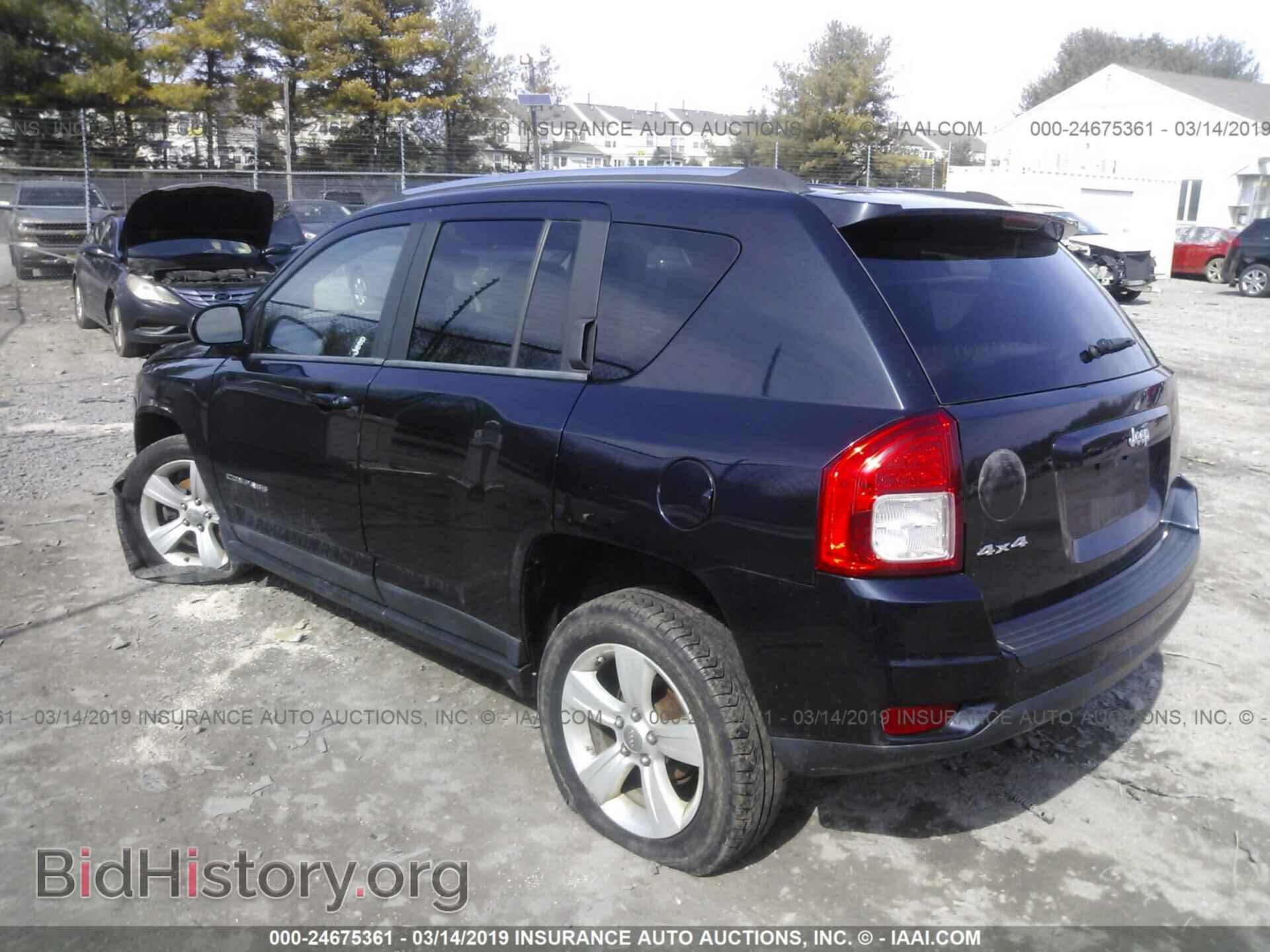 2011 JEEP COMPASS - VIN: 1J4NF1FB4BD187848 - Фото 3