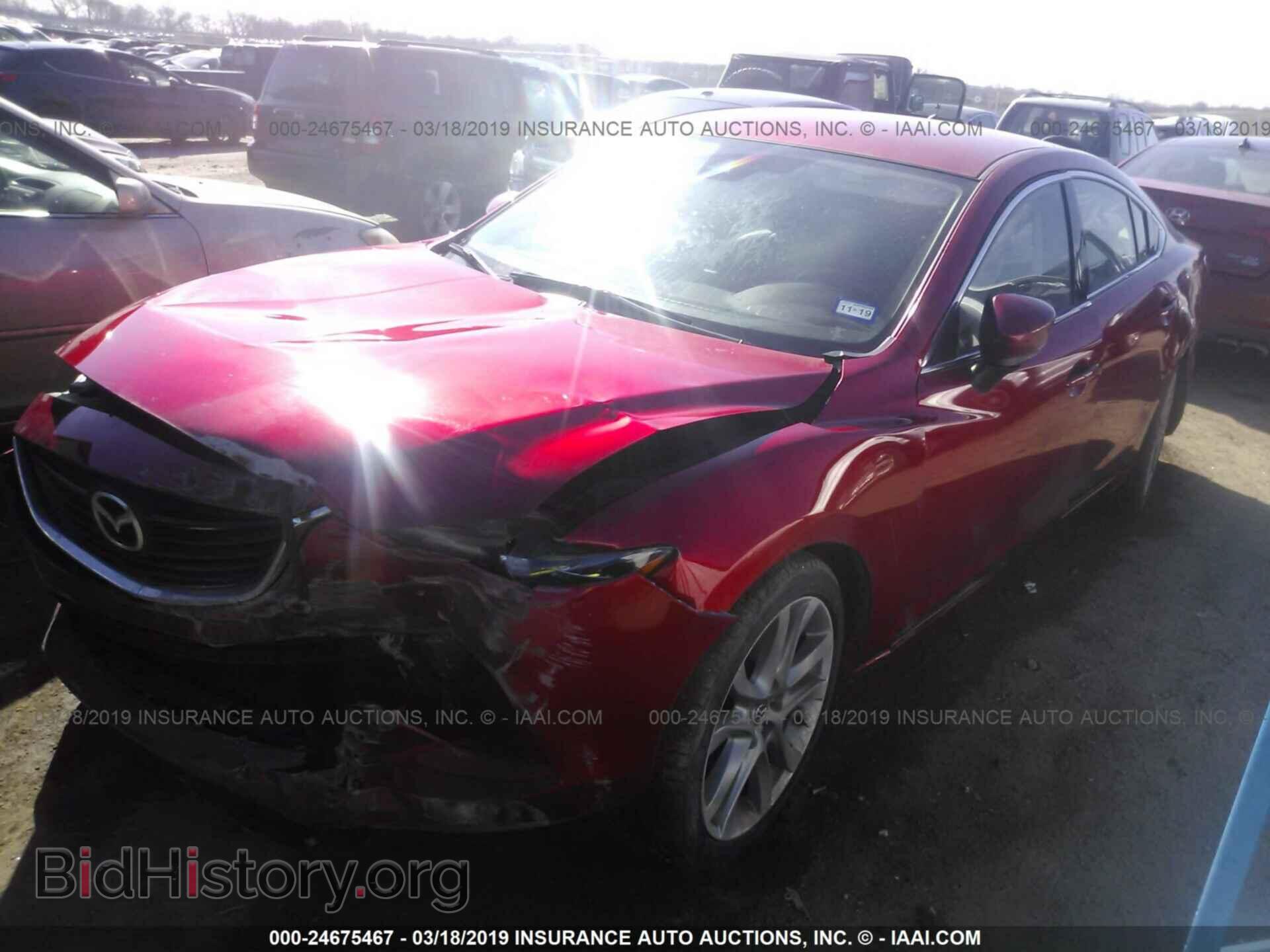 2017 MAZDA 6 - VIN: JM1GL1V55H1129261 - Фото 2