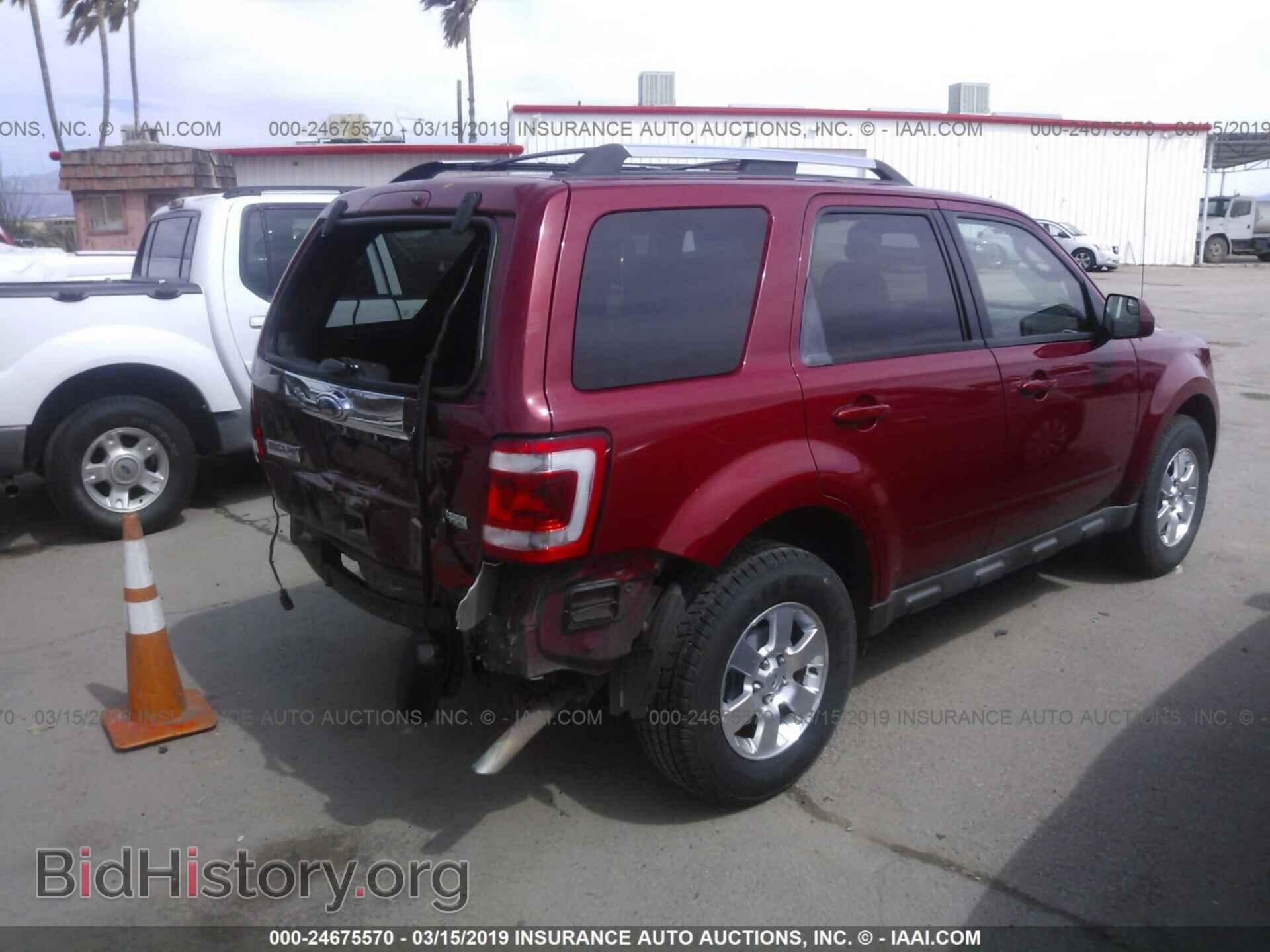 2011 FORD ESCAPE - VIN: 1FMCU0EG6BKC42026 - Фото 4