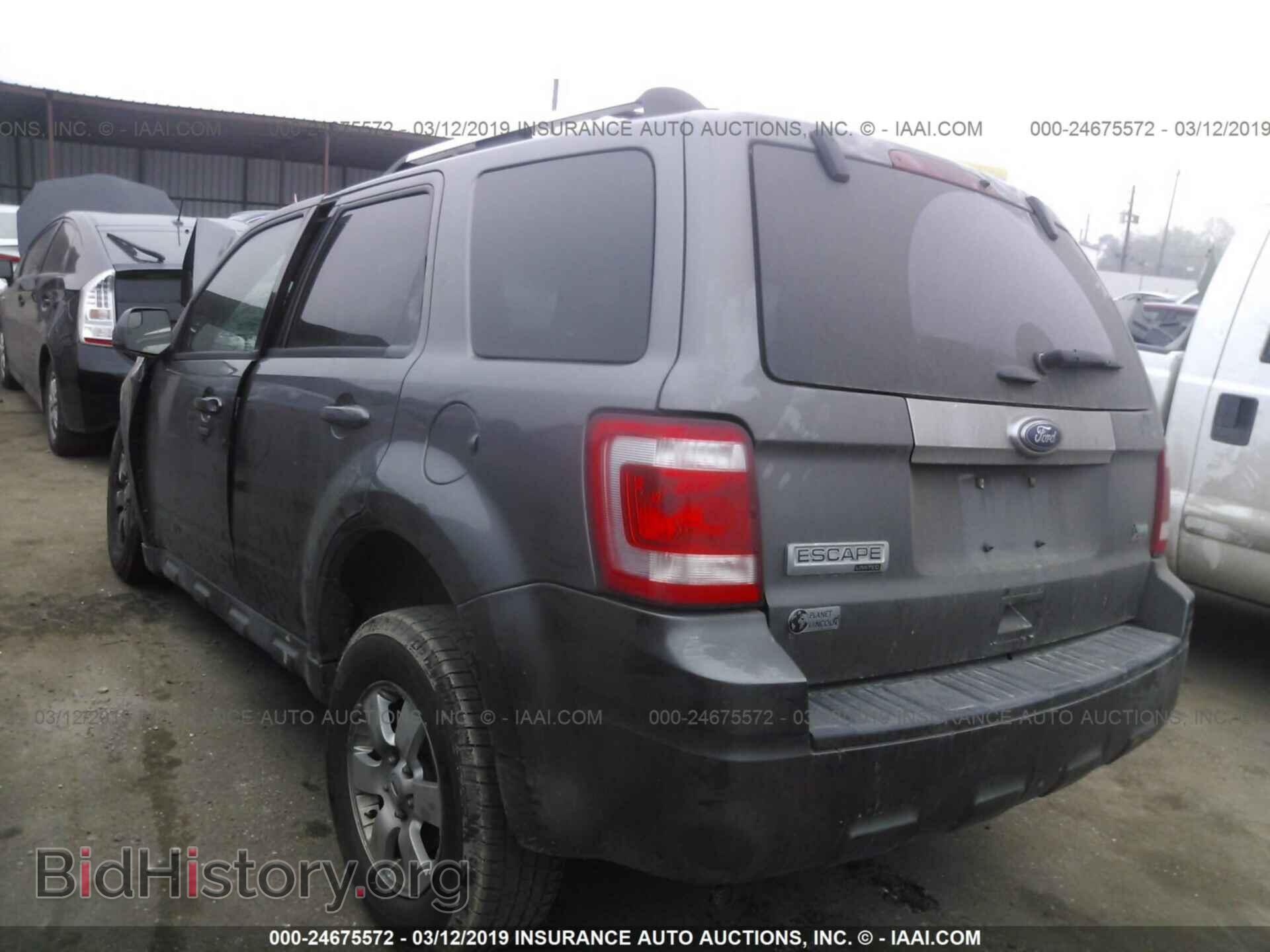2011 FORD ESCAPE - VIN: 1FMCU0EG0BKC13220 - Фото 3