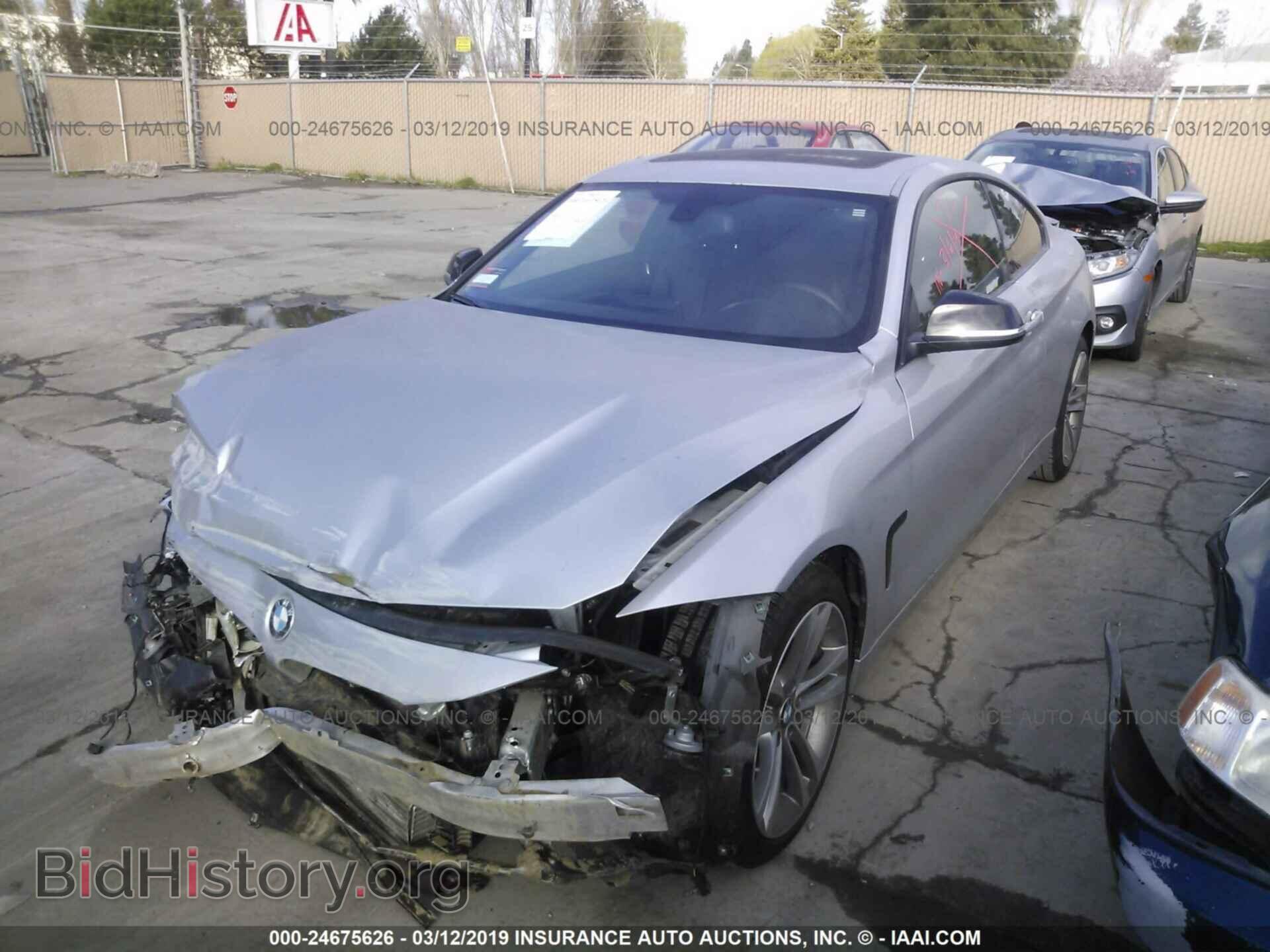 2015 BMW 428 - VIN: WBA3N7C52FK222404 - Фото 2