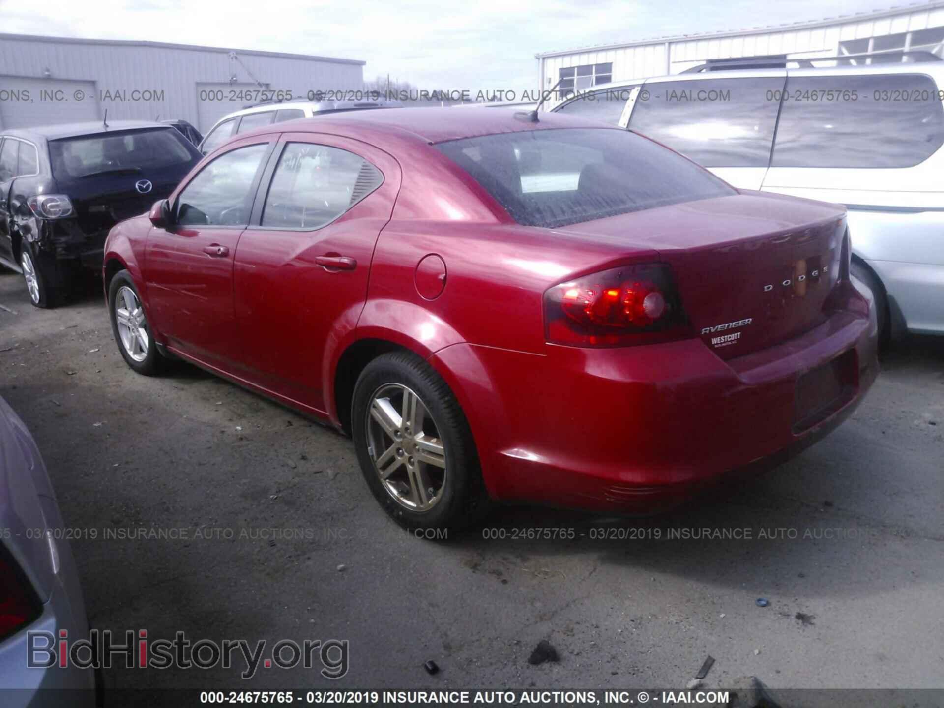 2012 DODGE AVENGER - VIN: 1C3CDZCB6CN196234 - Фото 3