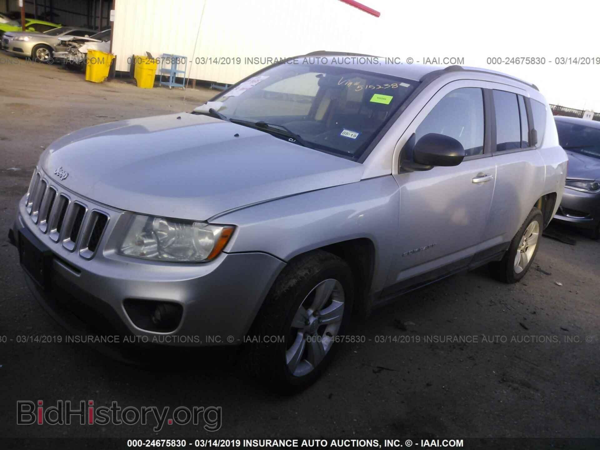 2012 JEEP COMPASS - VIN: 1C4NJCBAXCD515238 - Фото 2