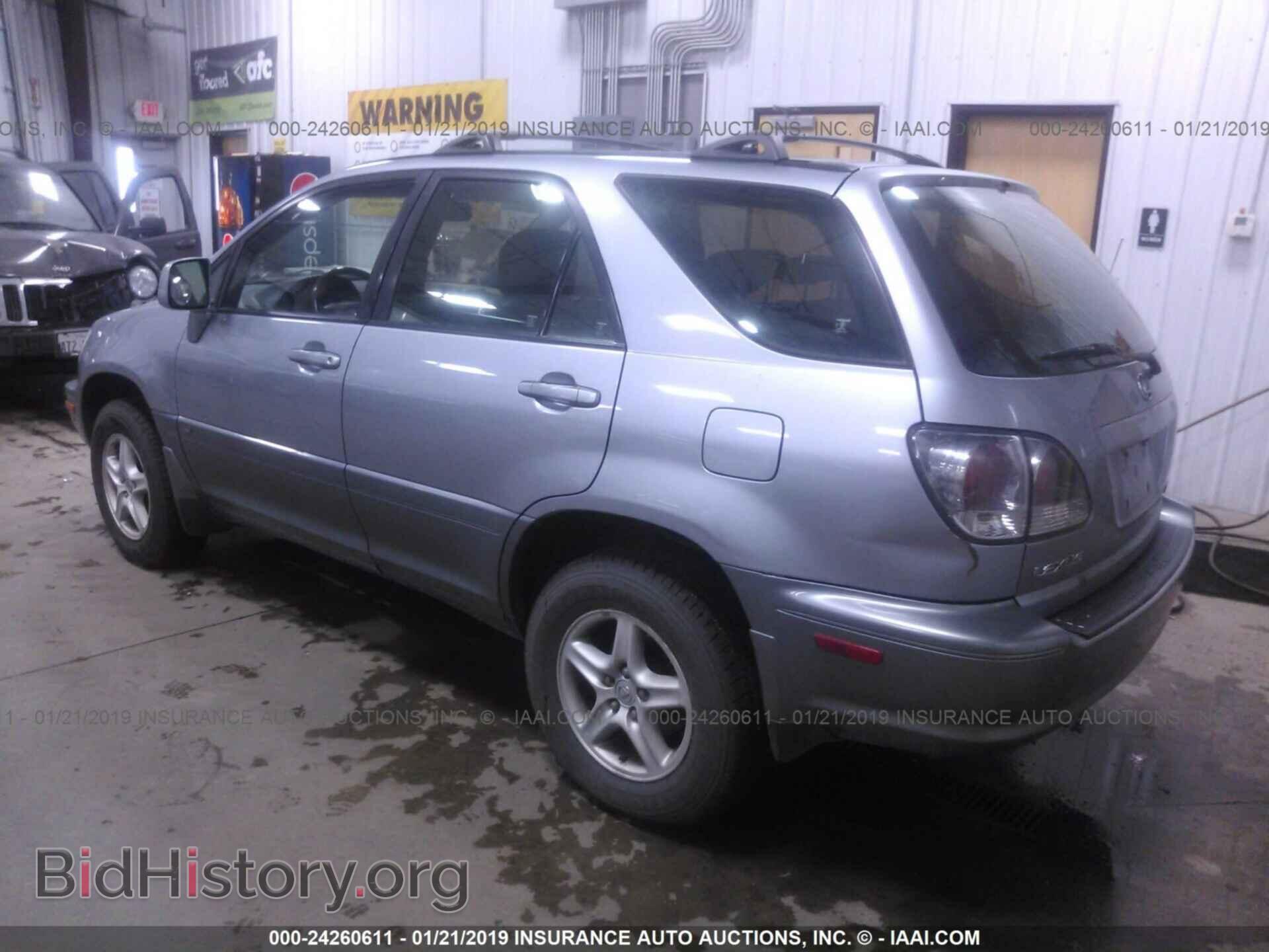 2002 LEXUS RX - VIN: JTJHF10UX20251392 - Фото 3