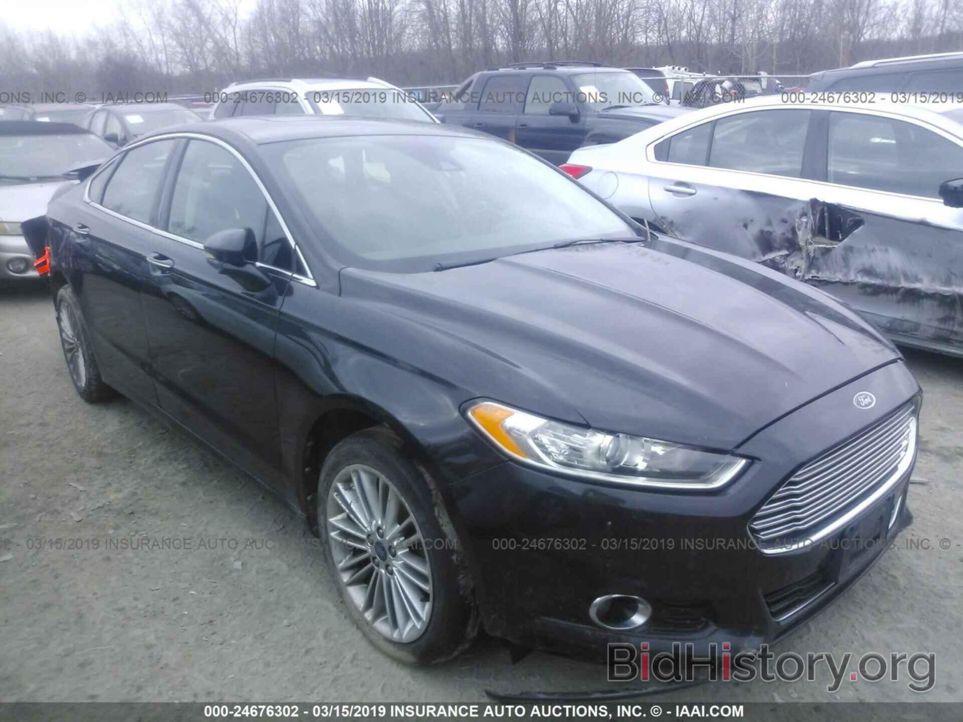 Photo 3FA6P0D95DR210944 - FORD FUSION 2013