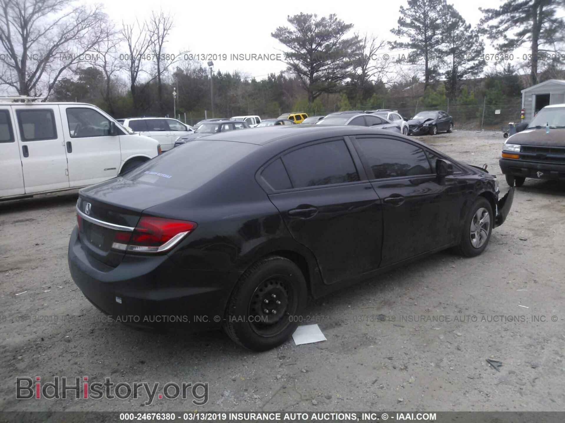 2013 HONDA CIVIC - VIN: 19XFB2F50DE093053 - Фото 4