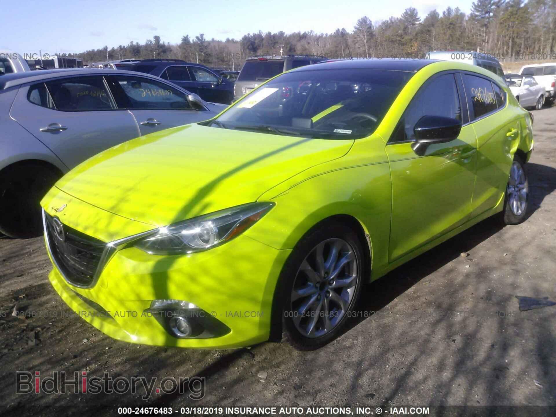 2014 MAZDA 3 - VIN: JM1BM1M39E1217197 - Фото 2