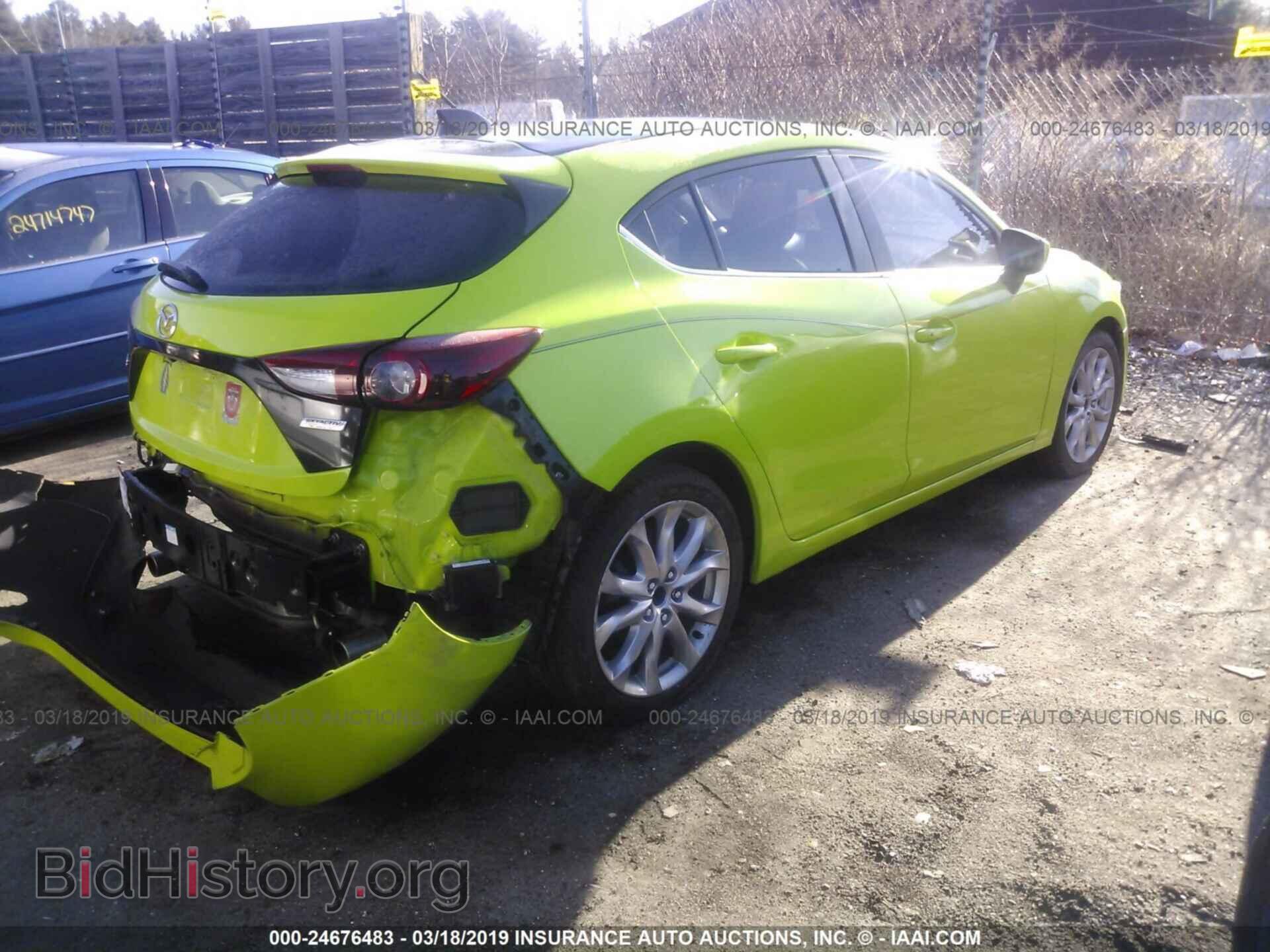 2014 MAZDA 3 - VIN: JM1BM1M39E1217197 - Фото 4