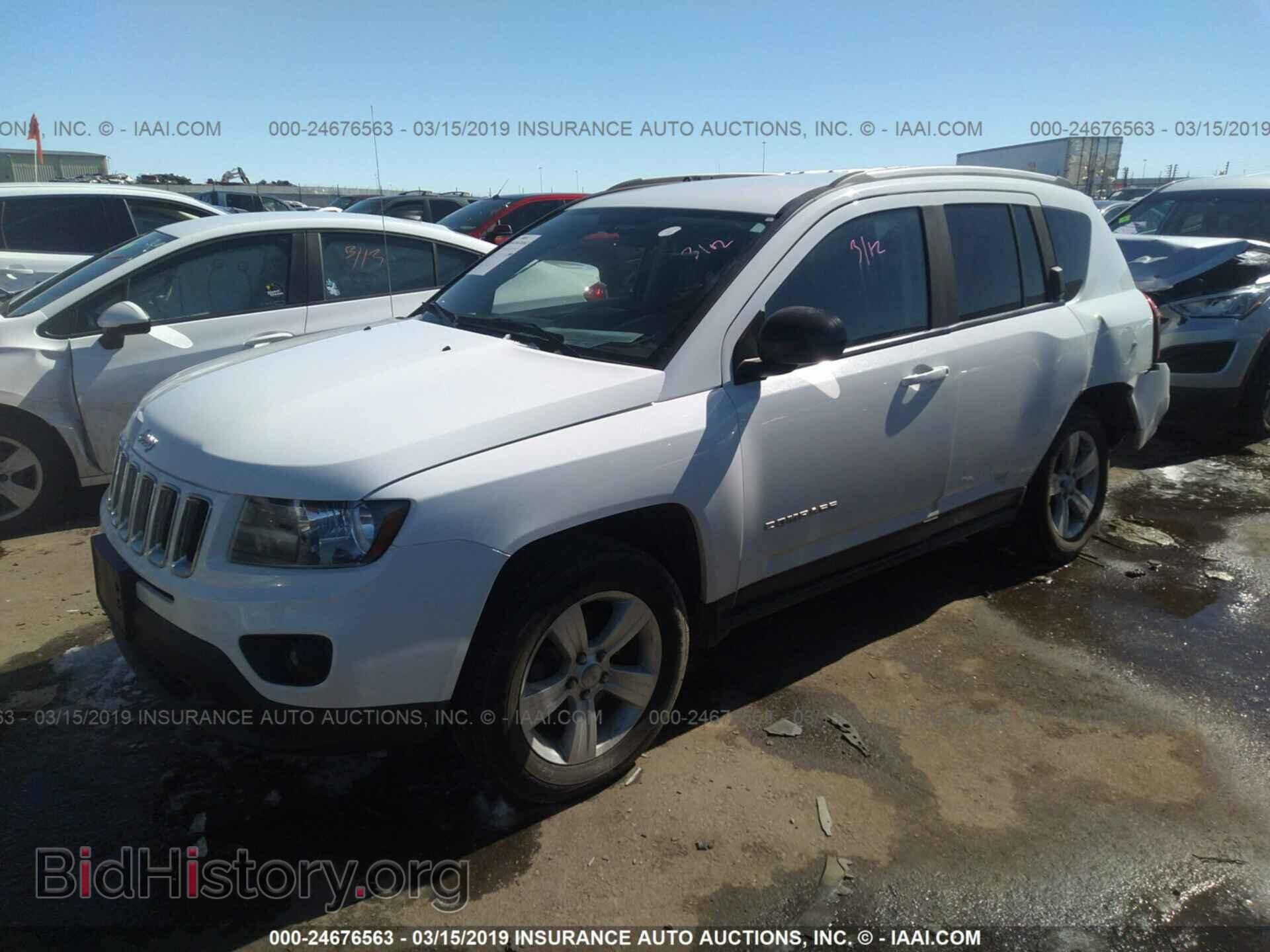 2015 JEEP COMPASS - VIN: 1C4NJDBB8FD424021 - Фото 2
