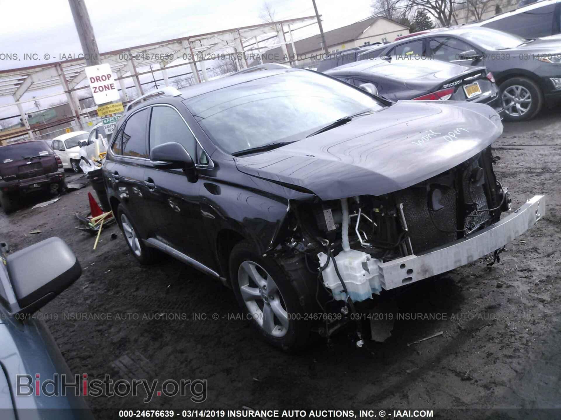 Photo 2T2BK1BA8CC137059 - LEXUS RX 2012